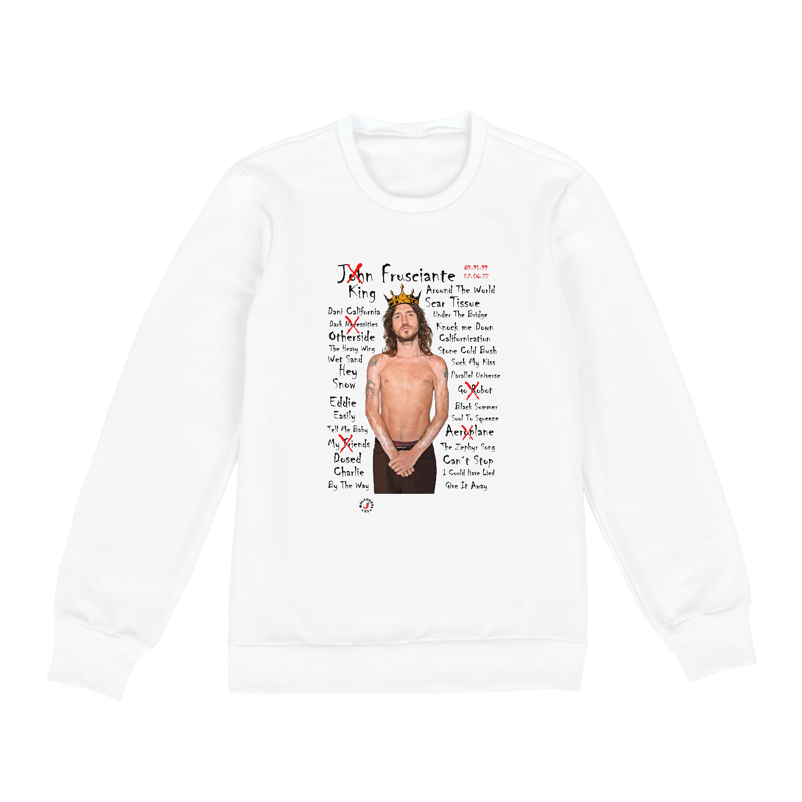 Nome do produto  Moletom King John Frusciante Exclusivo