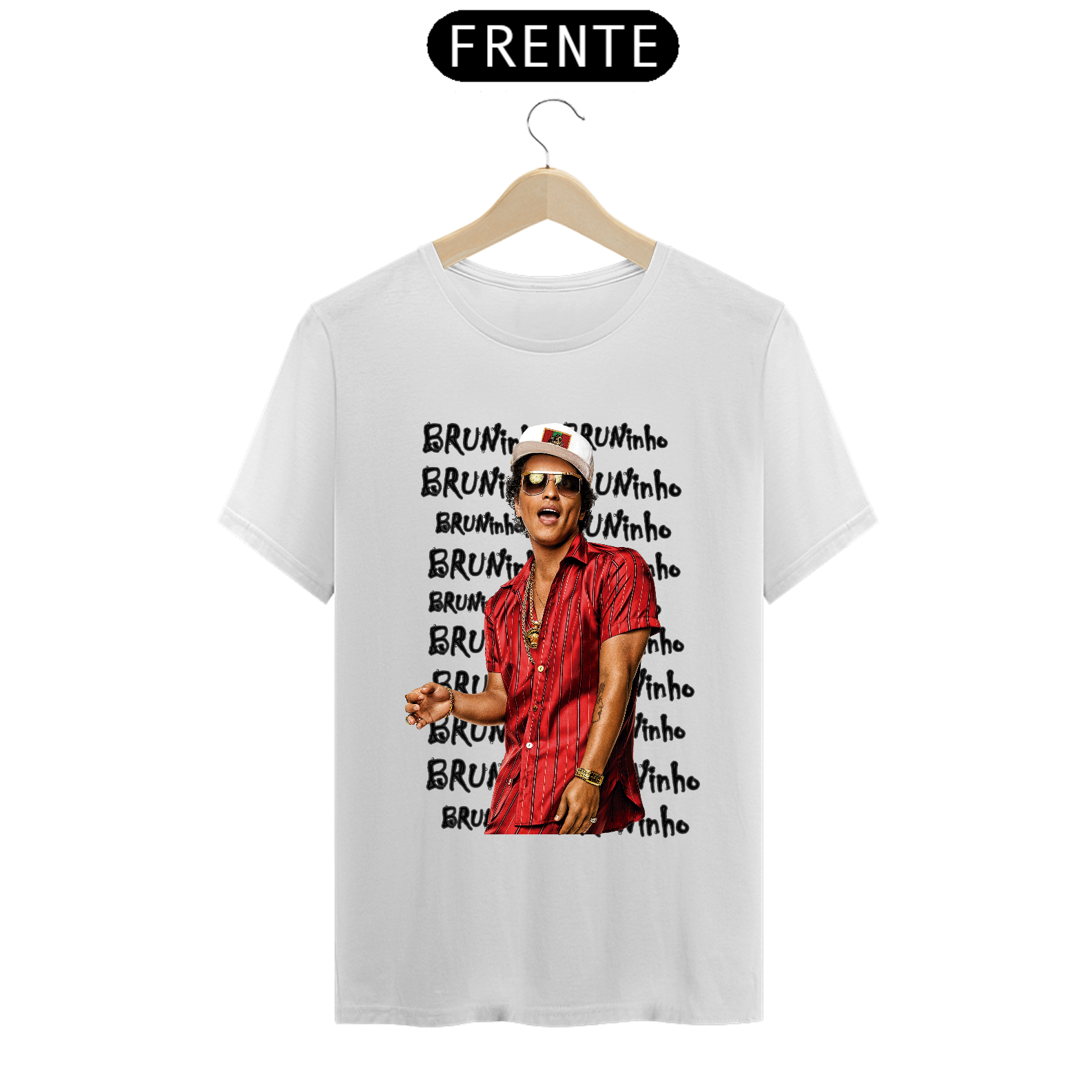 Nome do produto  Camiseta Prime Bruninho branca