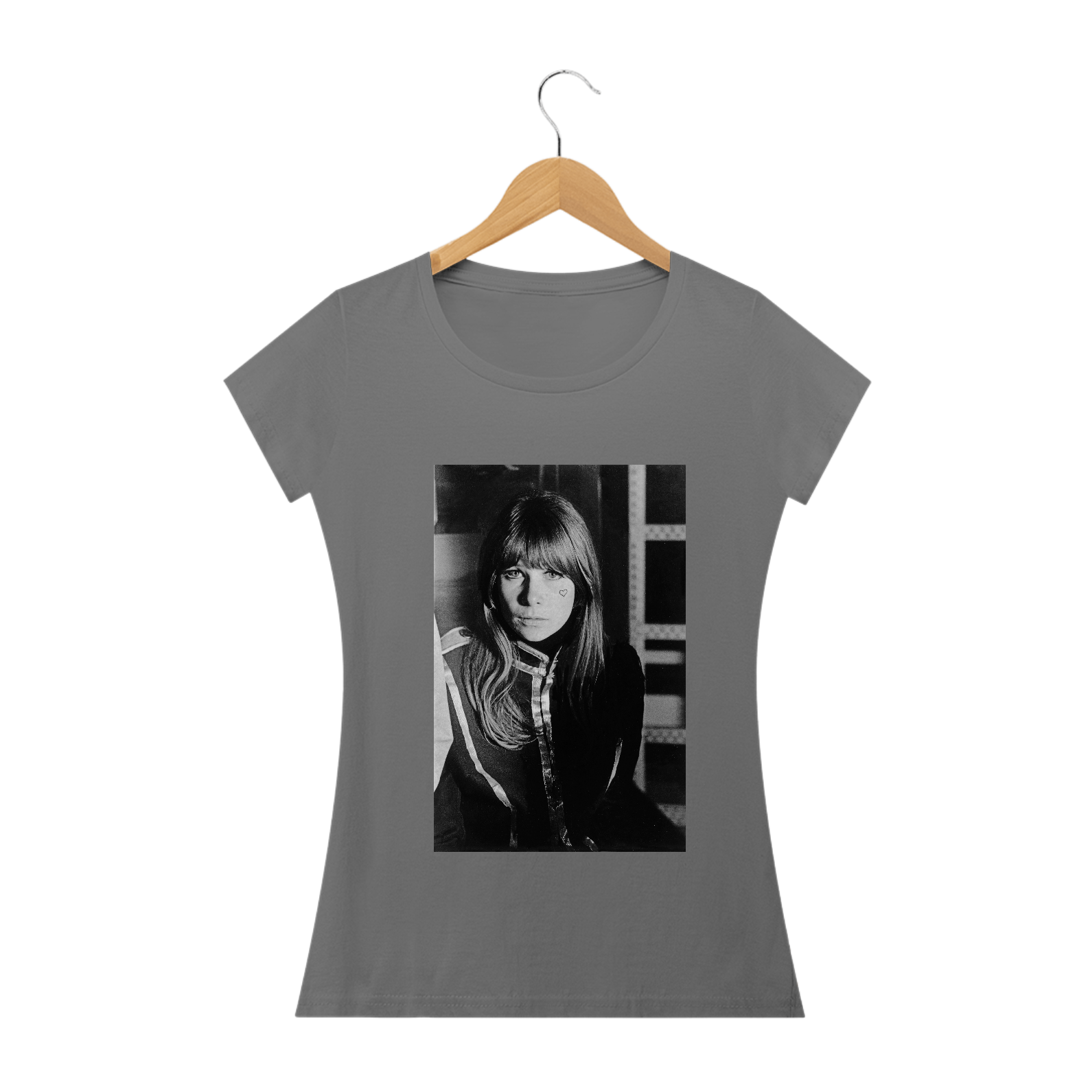 Nome do produto  Baby Long Estonada Preta e Branca 