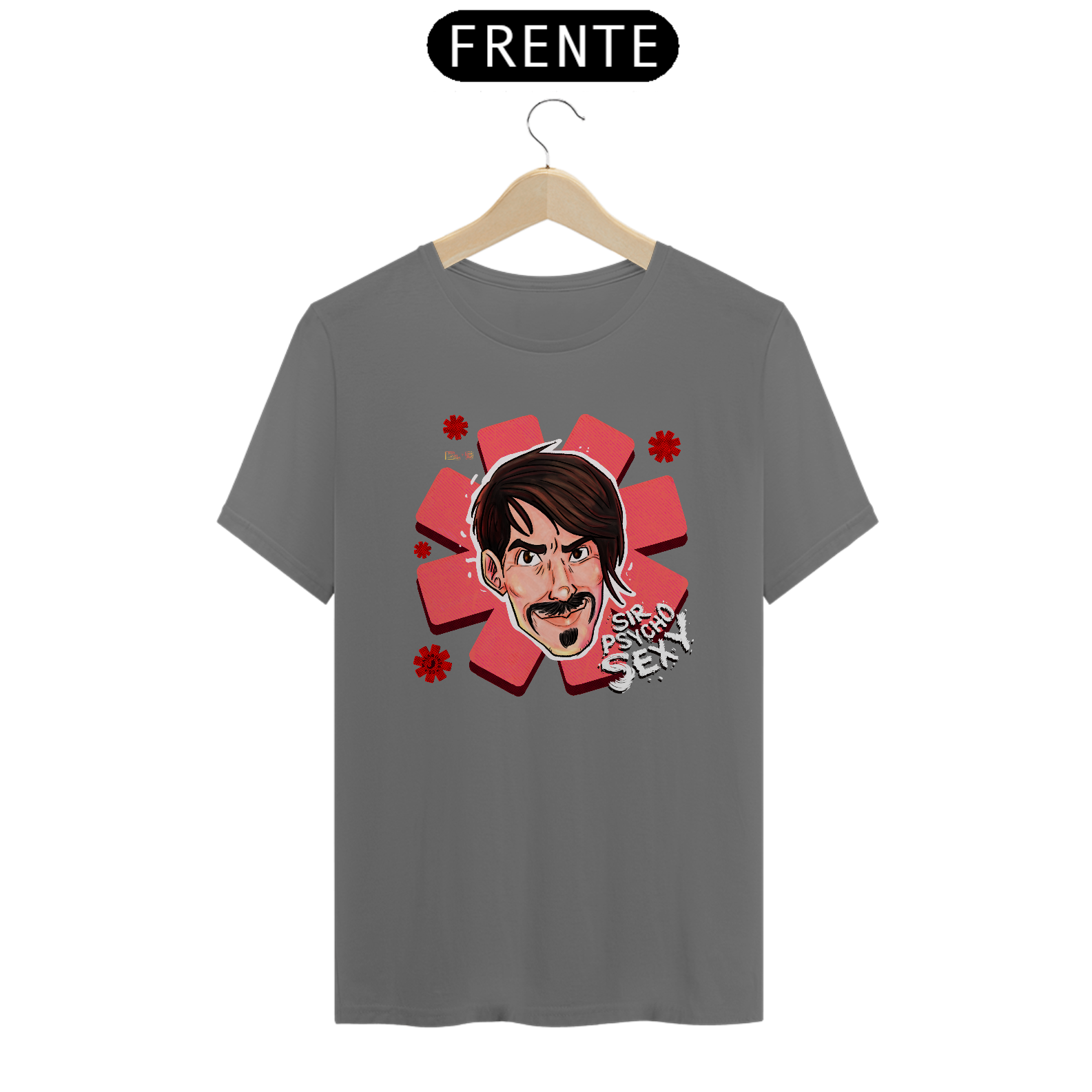 Camiseta Estonada Anthony Kiedis Sir Psycho Sexy by Conradraws