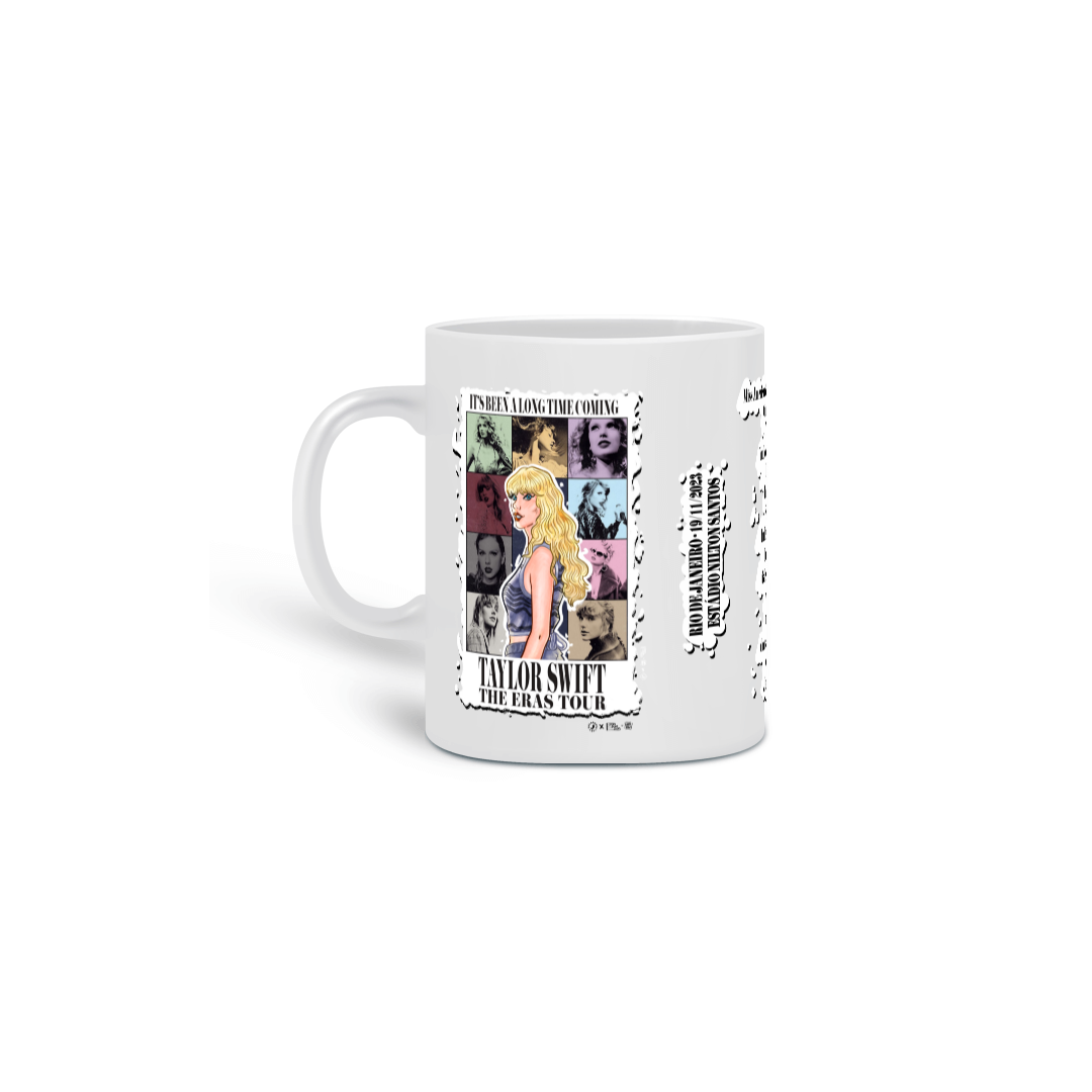 Nome do produto  Caneca Taylor Swift Rio de Janeiro 19/11/23 Versão 2