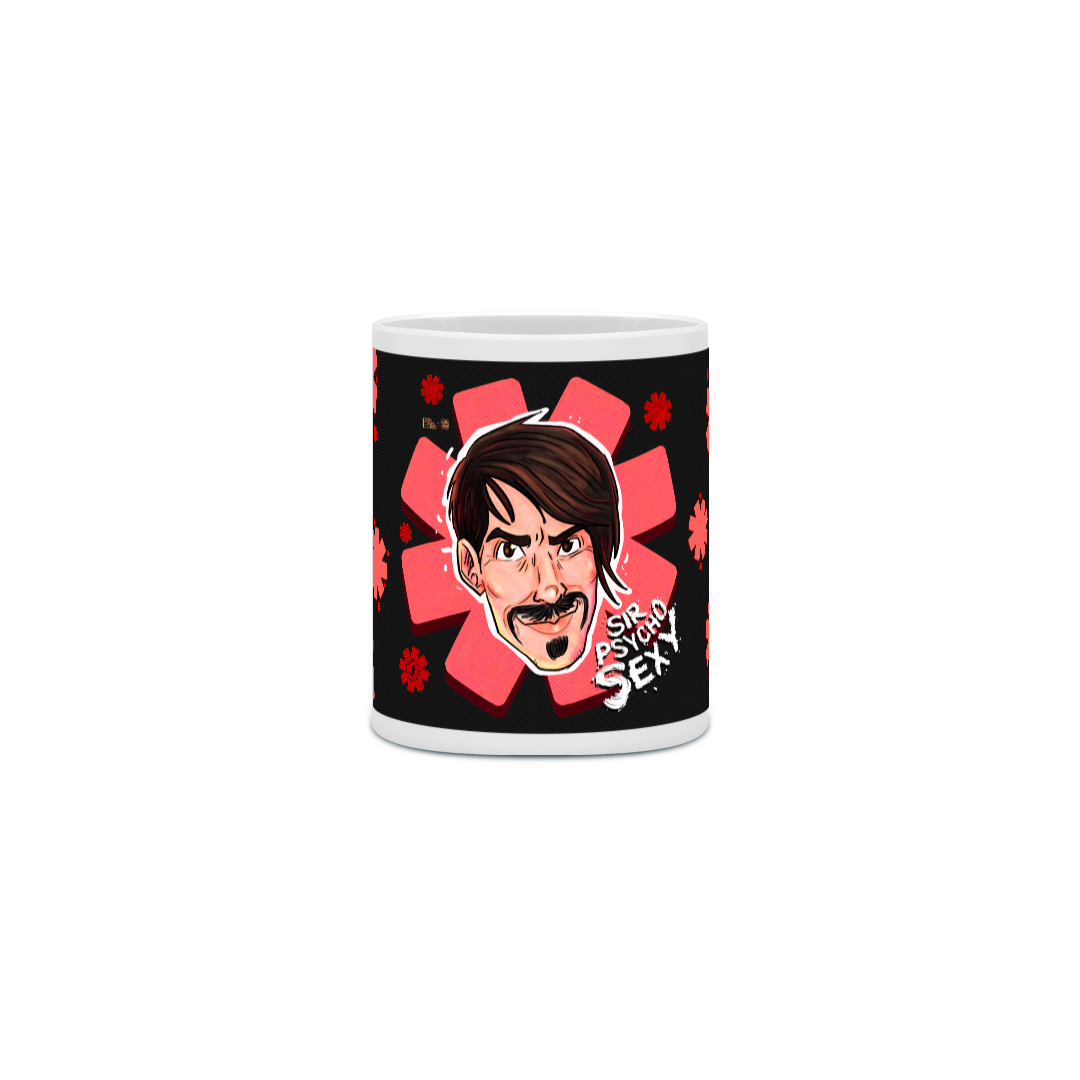 Caneca Anthony Kiedis Sir Psycho Sexy By Conradraws