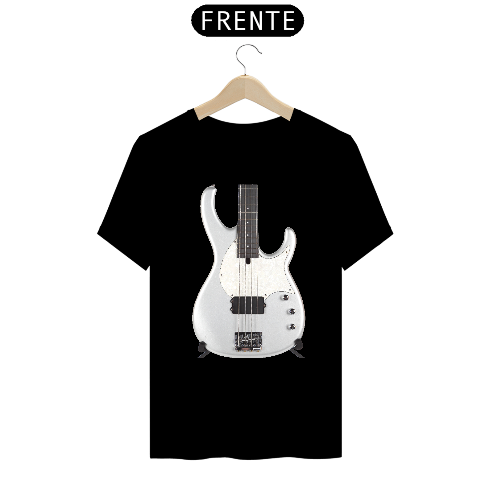 Camiseta Prime Modulus Flea Bass Silver
