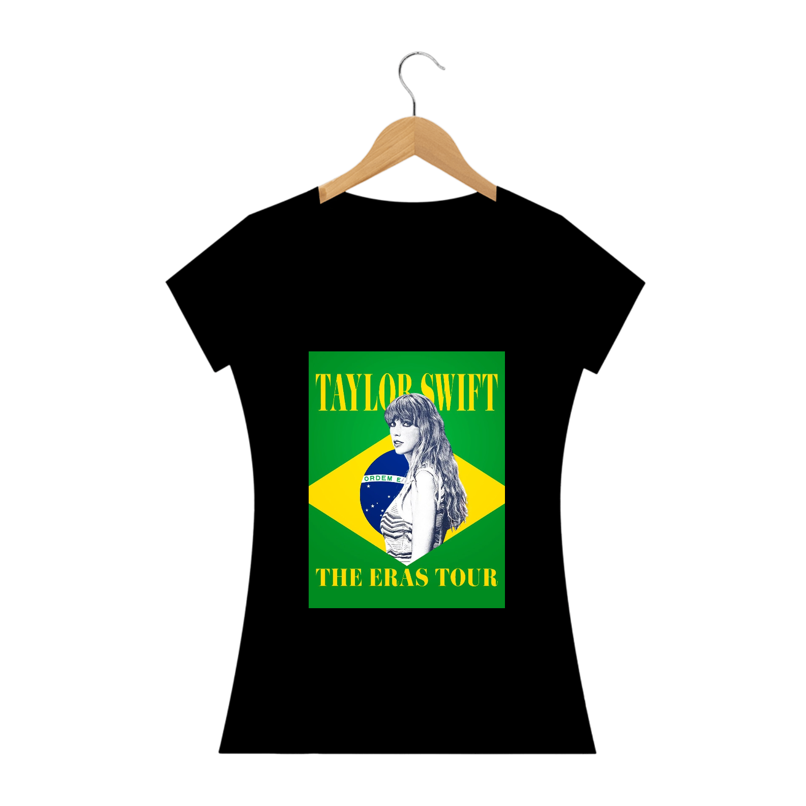 Camiseta Baby Long Prime Taylor Swift The Eras Tour Brasil 2023