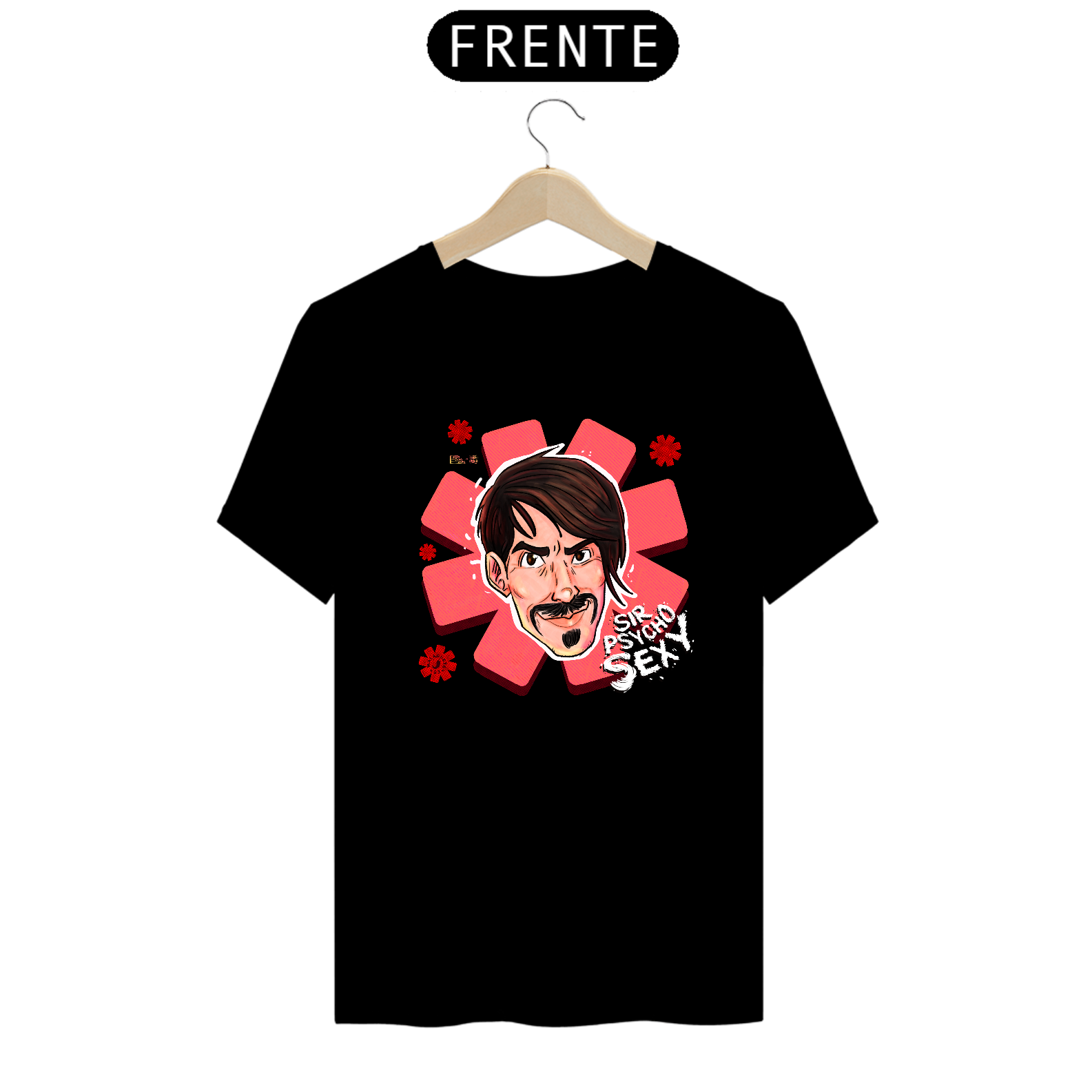 Camiseta Prime Anthony Kiedis Sir Psycho Sexy by Conradraws