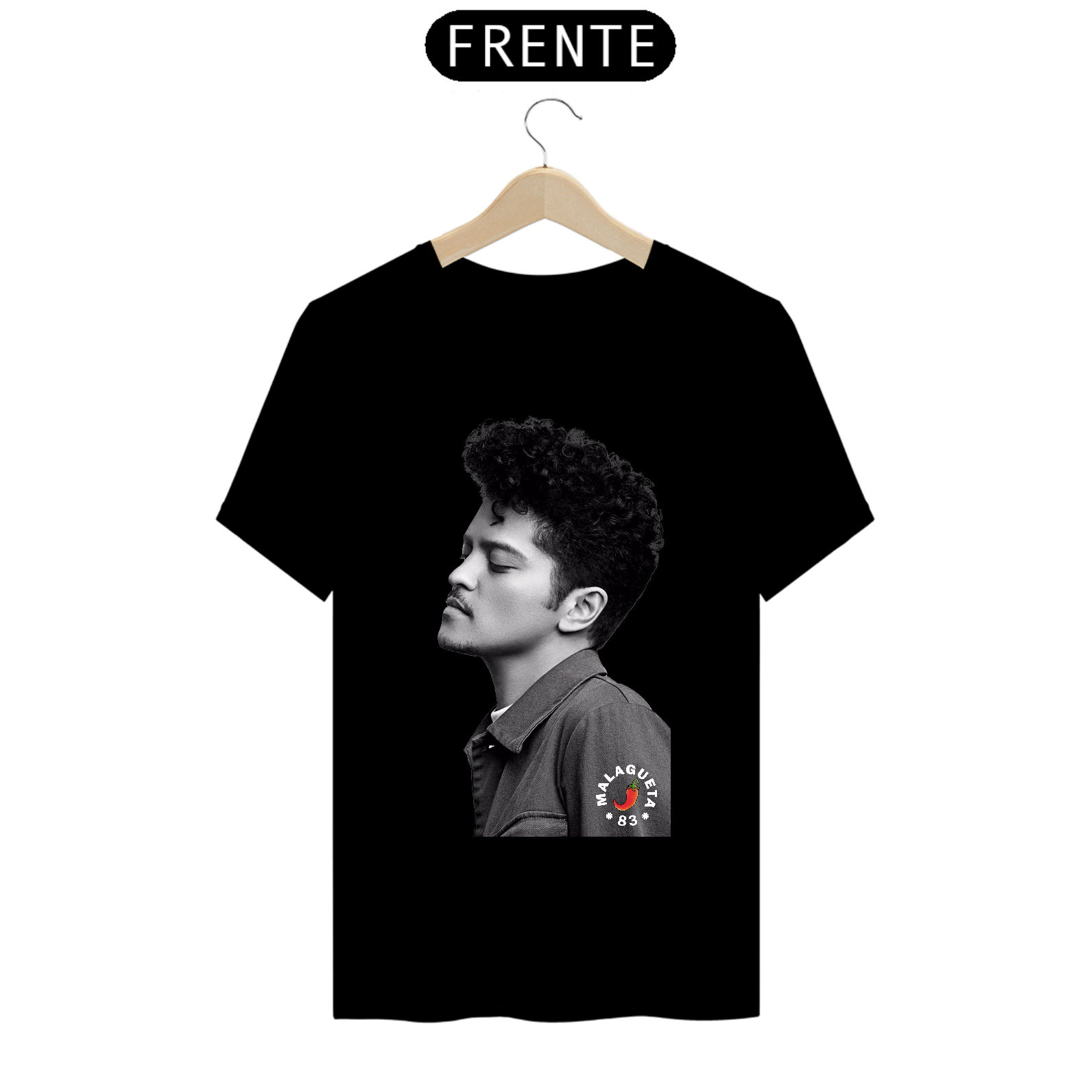 Nome do produto  Camiseta Prime Bruno Mars PB Logo Malagueta