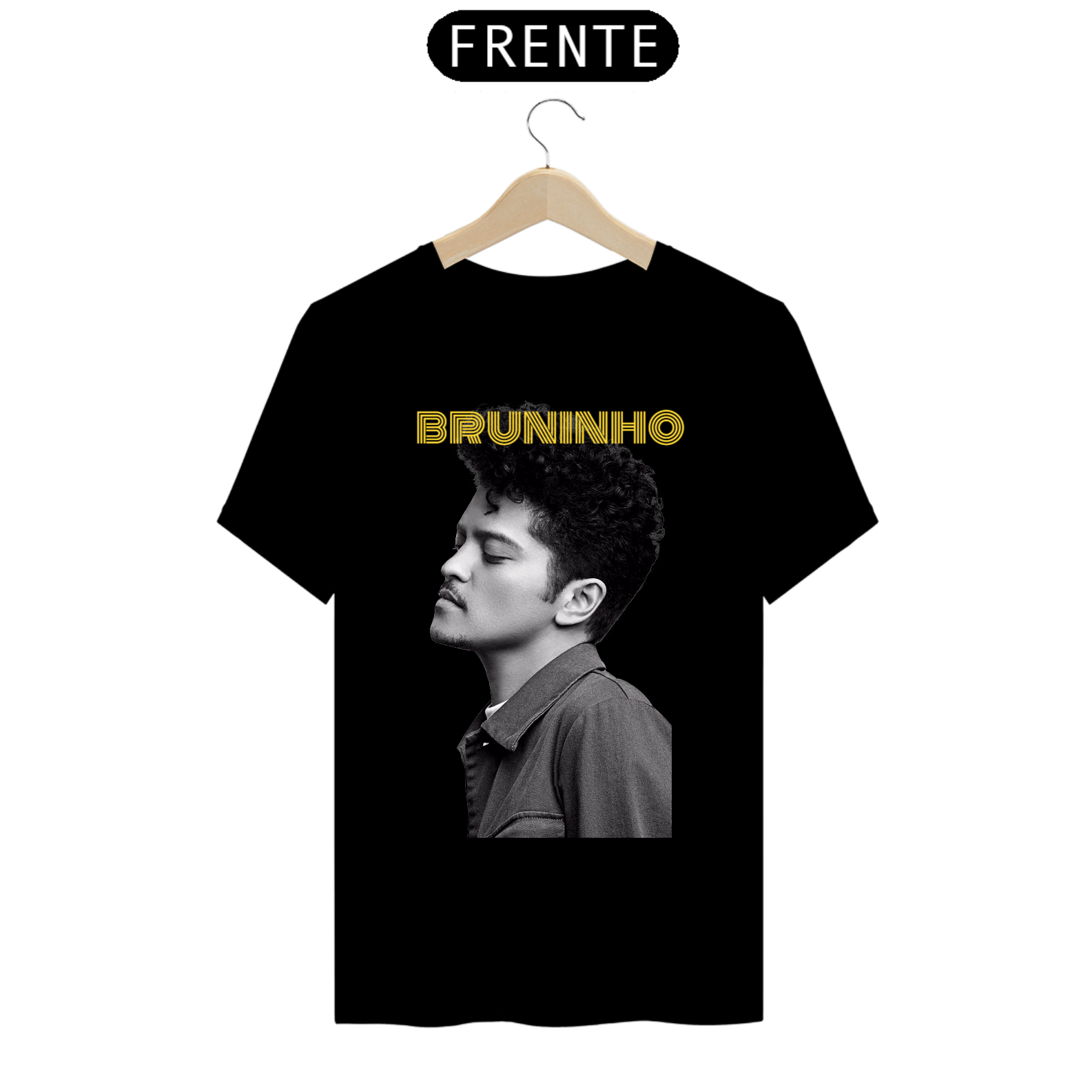Nome do produto  Camiseta Prime Bruninho preta 