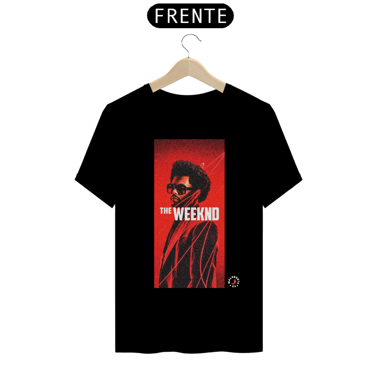 Camiseta Prime Weeknd Preta 