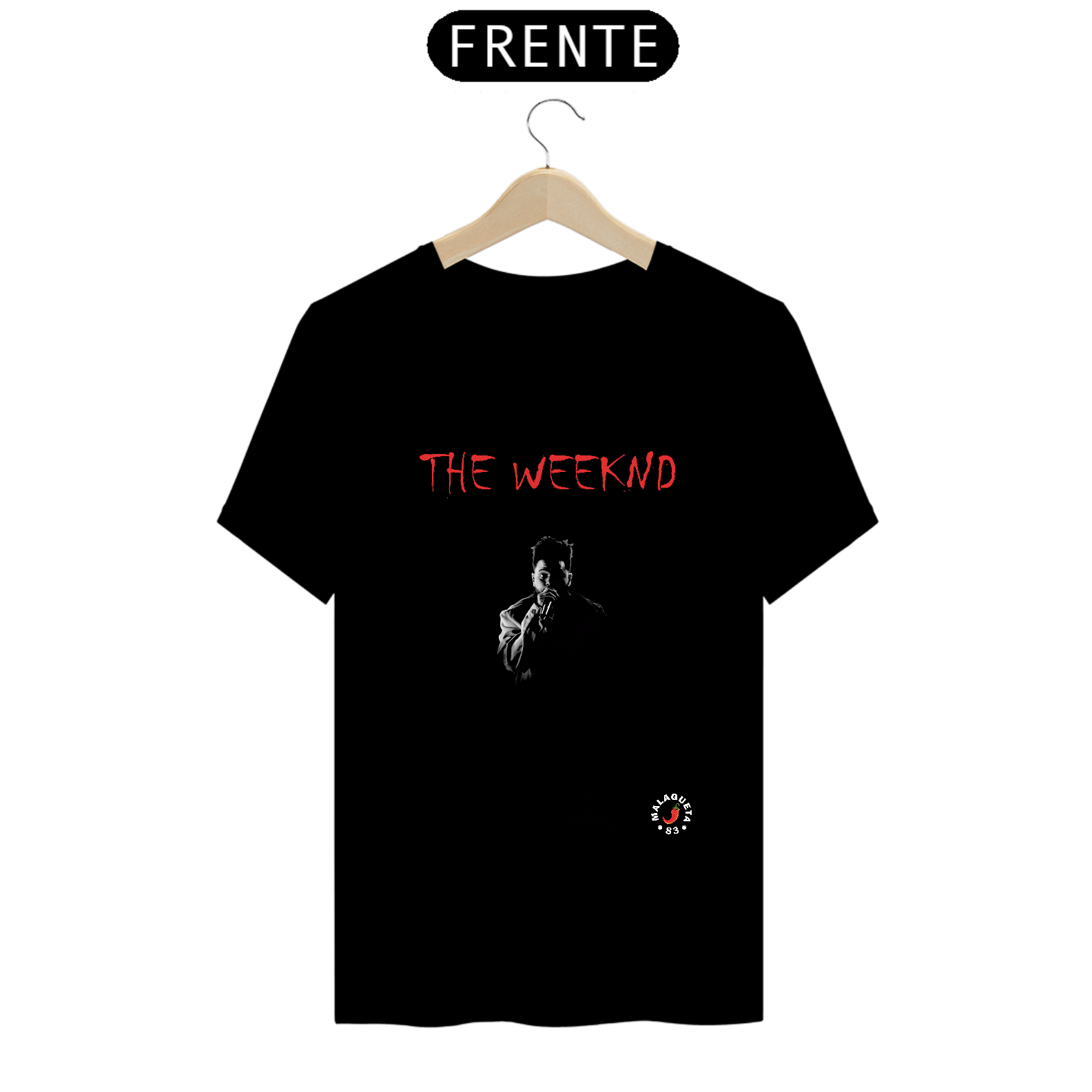 Nome do produto  Camiseta Prime The Weeknd Especial Preta