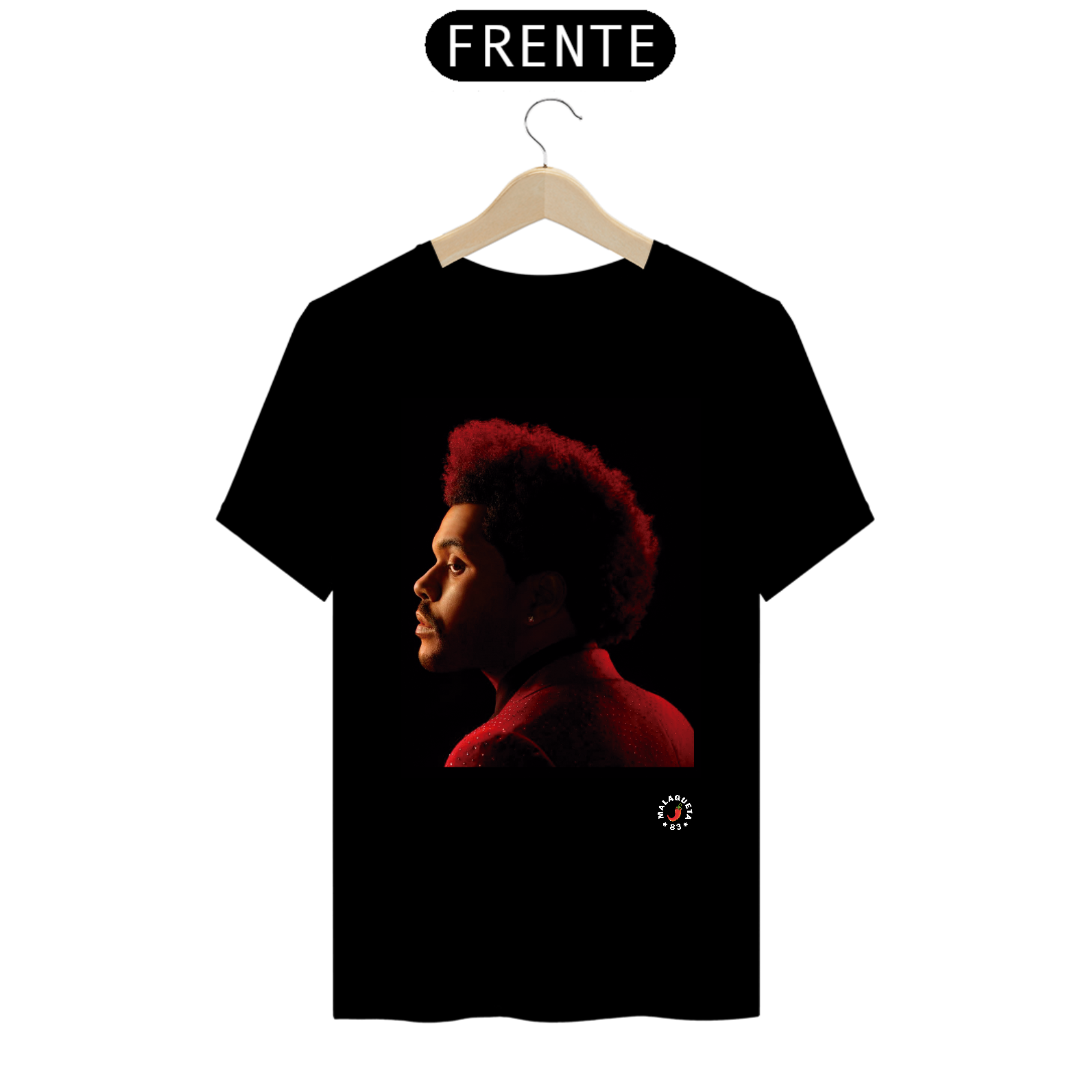 Camiseta Prime The Weeknd Cabeça 