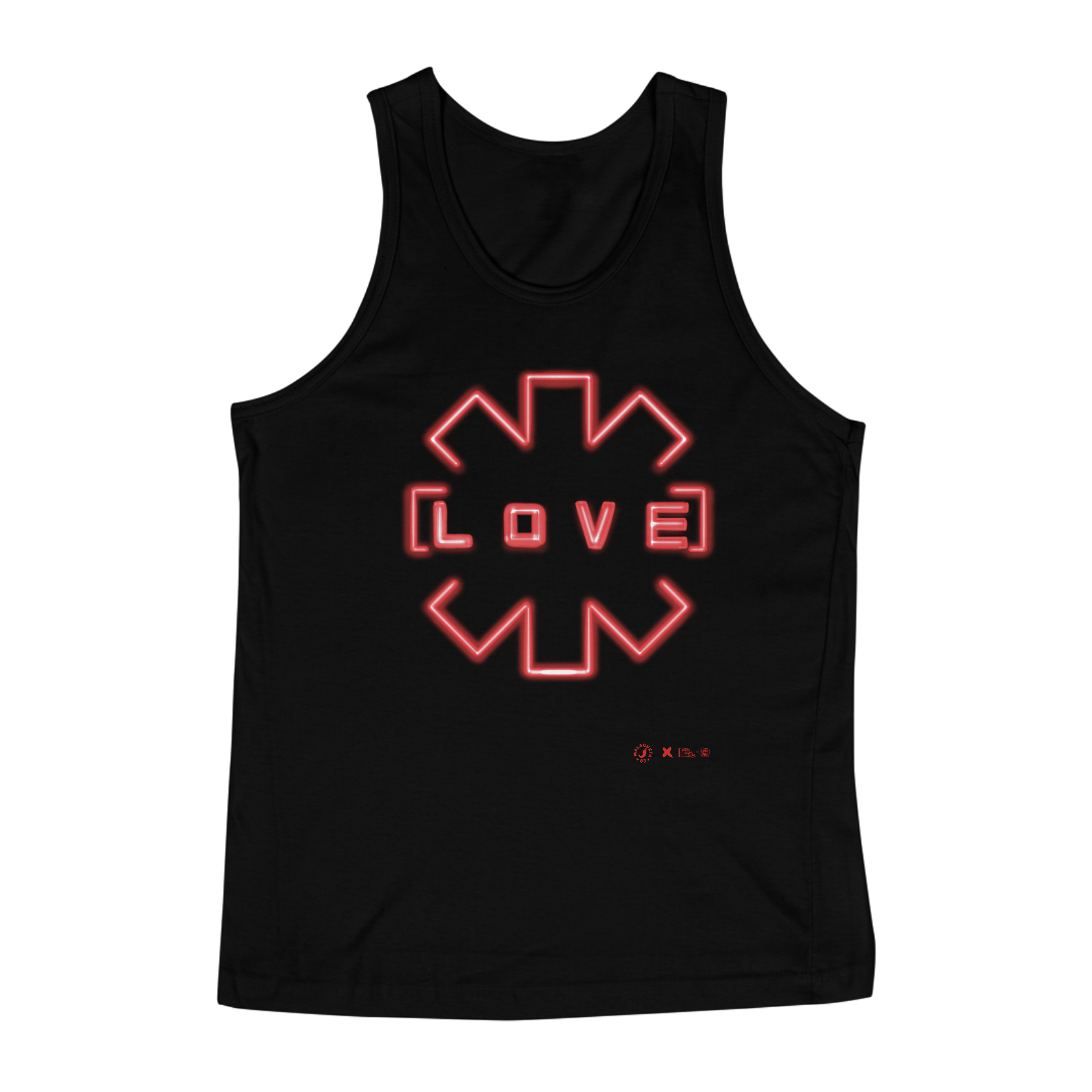 Nome do produto  Regata Red Hot Chili Peppers Love