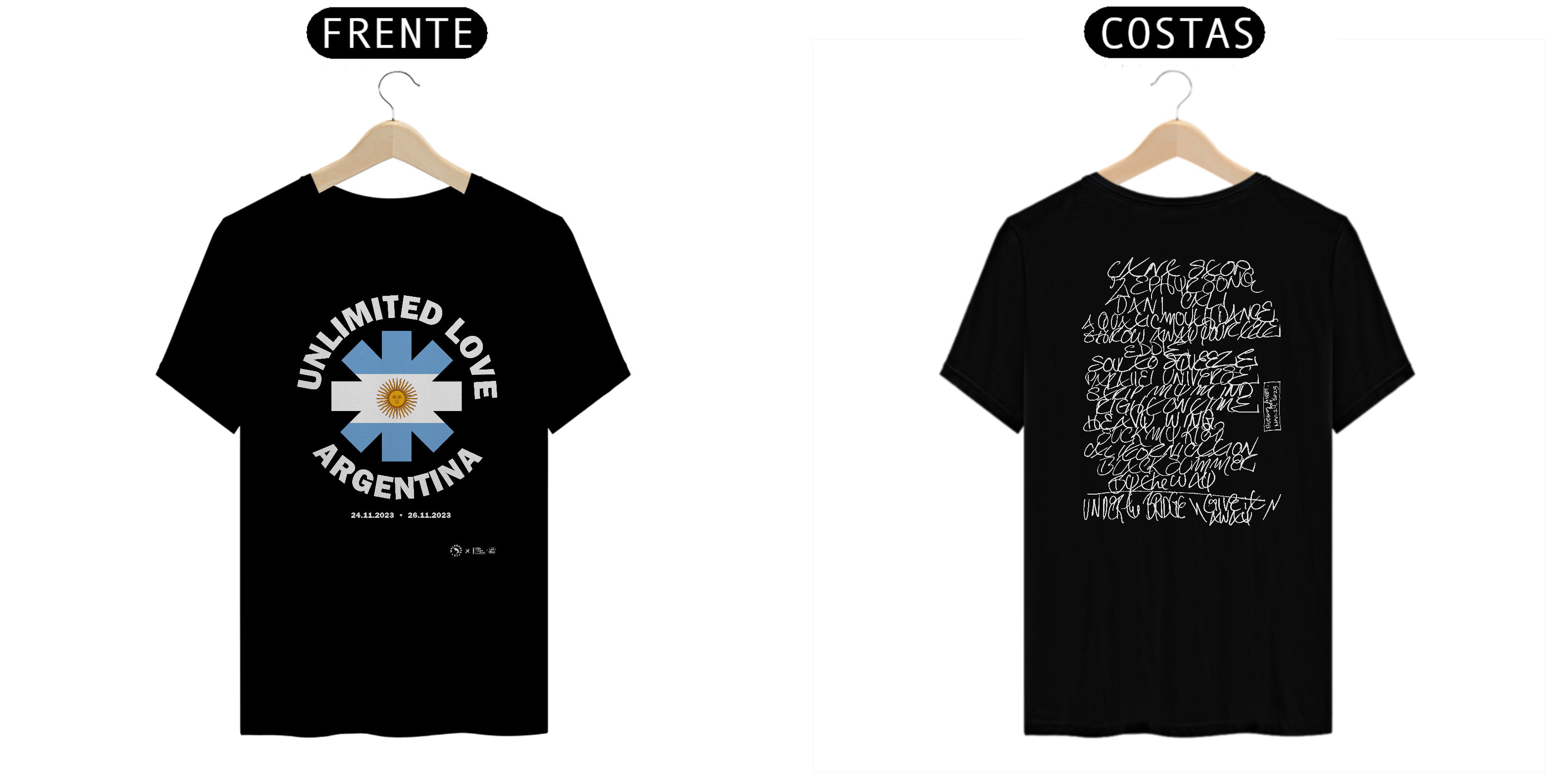 Nome do produto  UNLIMITED LOVE ARGENTINA by Conradraws Especial Setlist 24/11