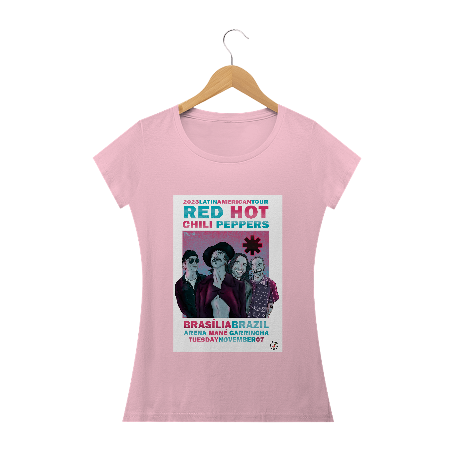 Baby Long Classic Red Hot Chili Peppers Rio de Janeiro