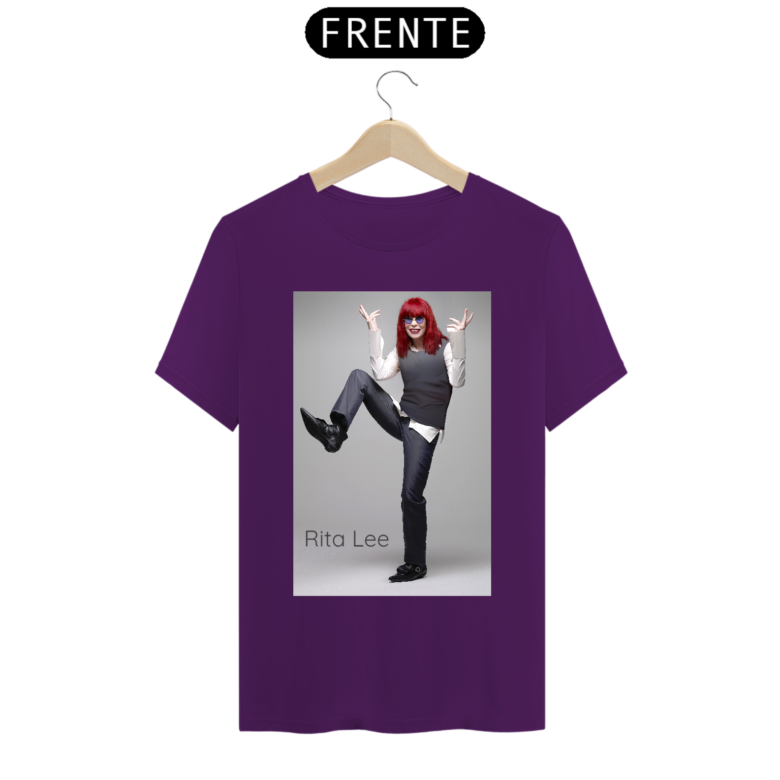 Camiseta Classic Rita Lee Multicores