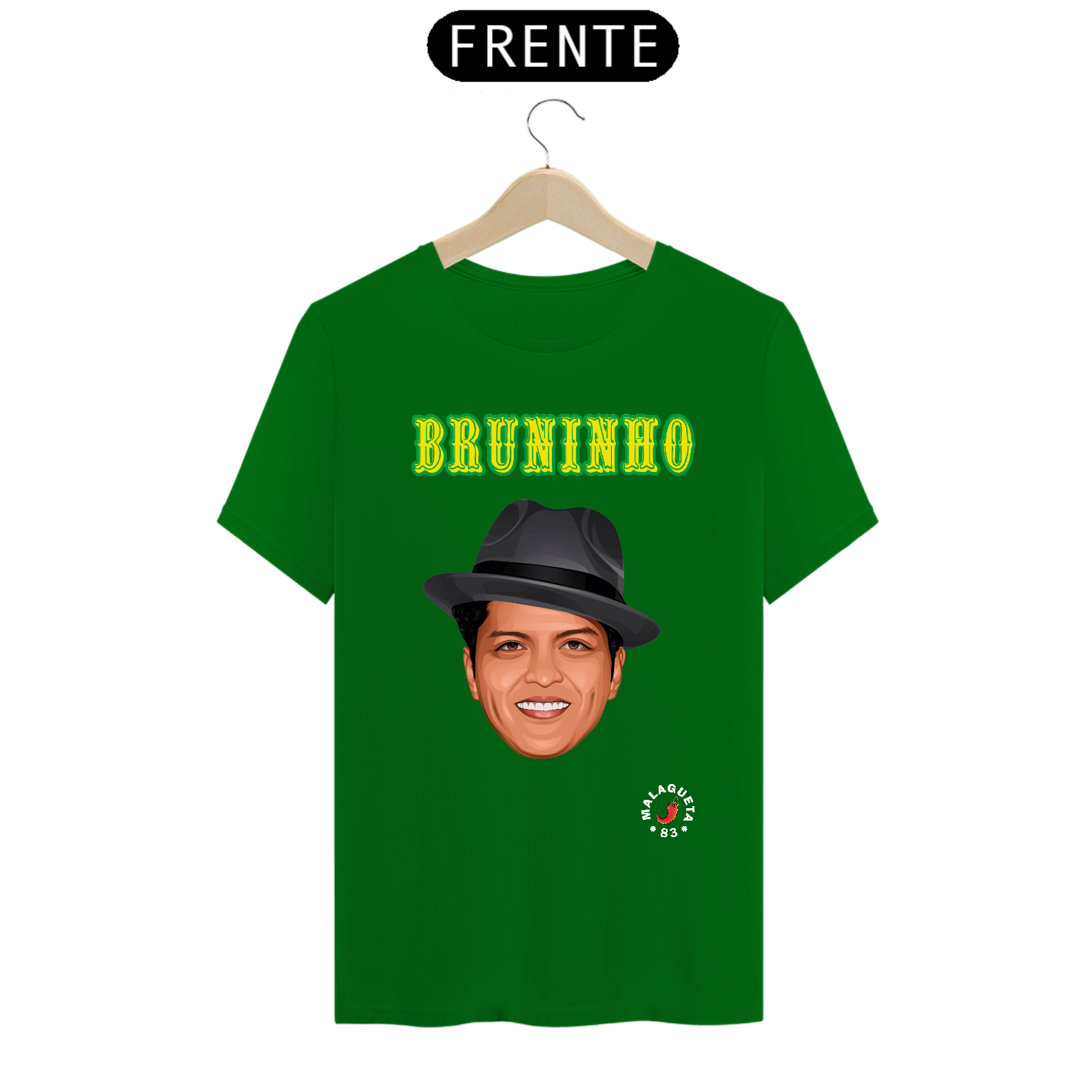 Camiseta Classic Bruninho caricatura
