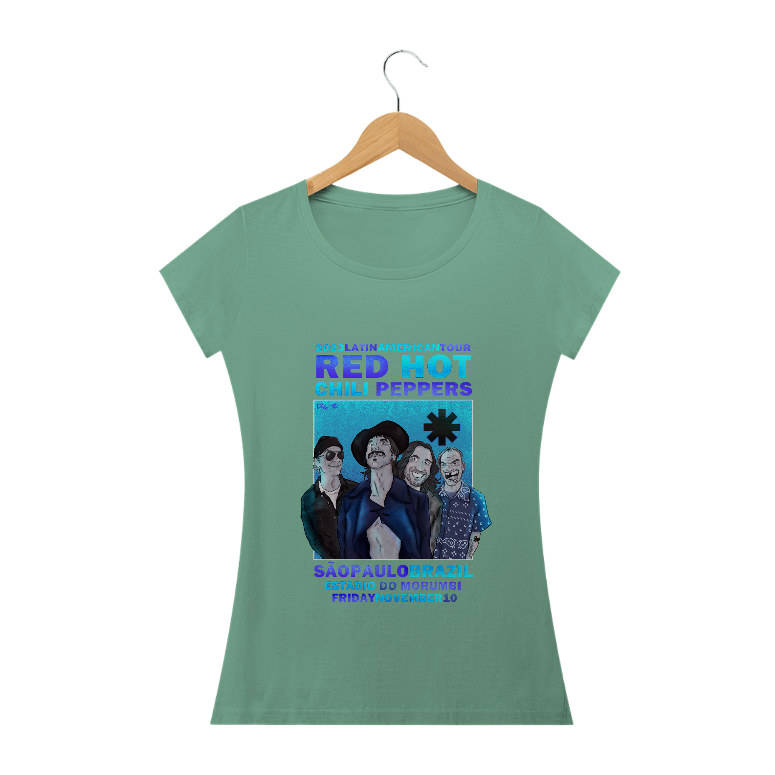 RHCP SP - Baby Long Estonada Red Hot Chili Peppers Brazil Tour 2023 - São Paulo By Conradraws