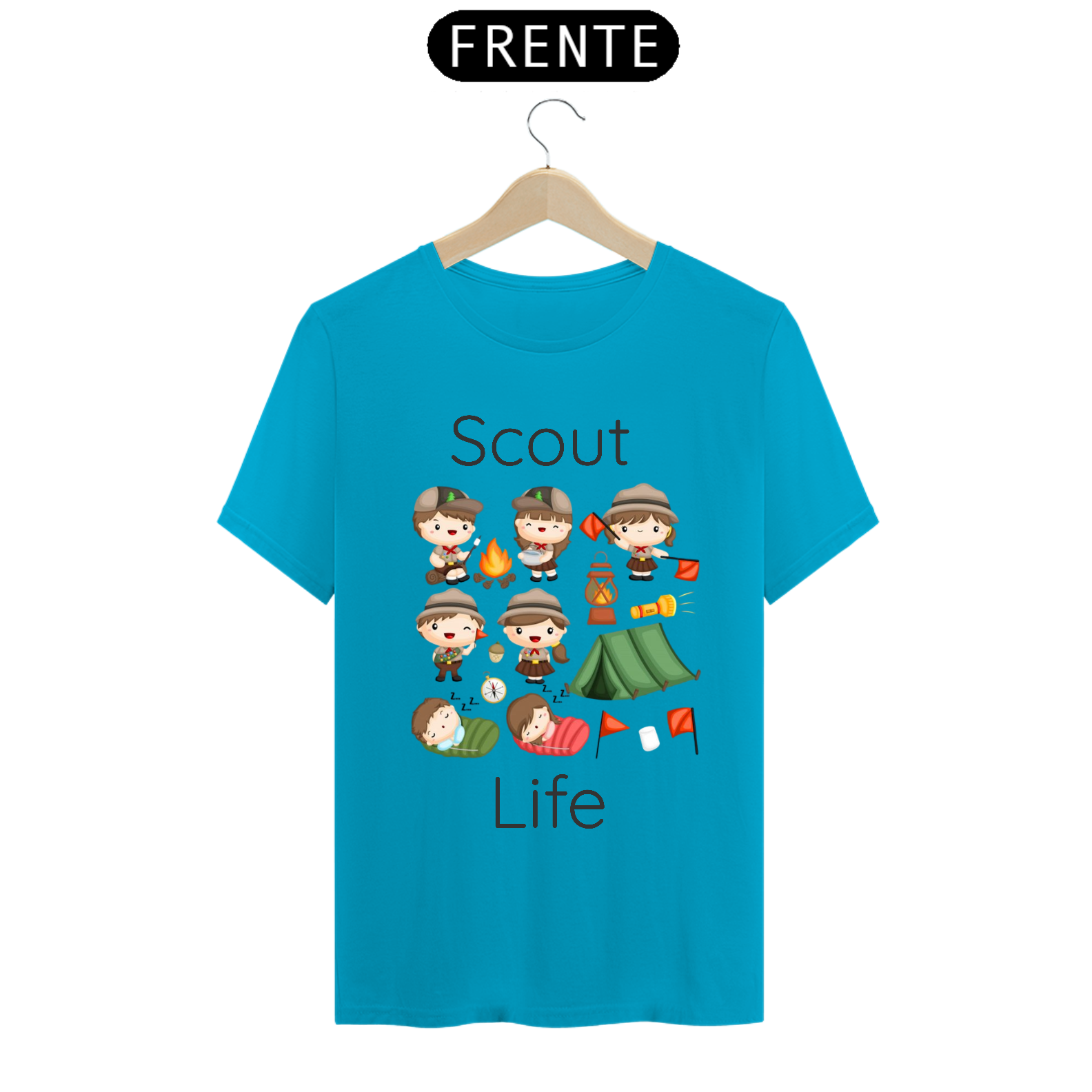 Camisa Scout Life cenas