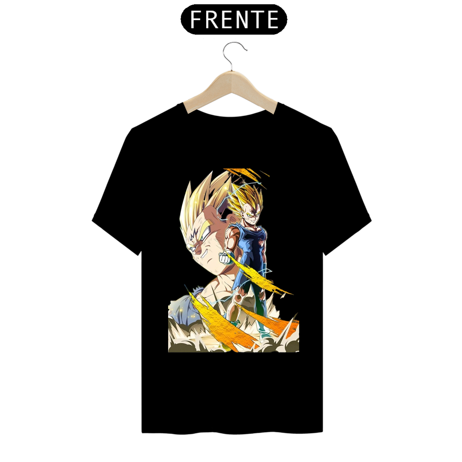 Nome do produto: Camiseta Dragon Ball MAJIN VEGETA