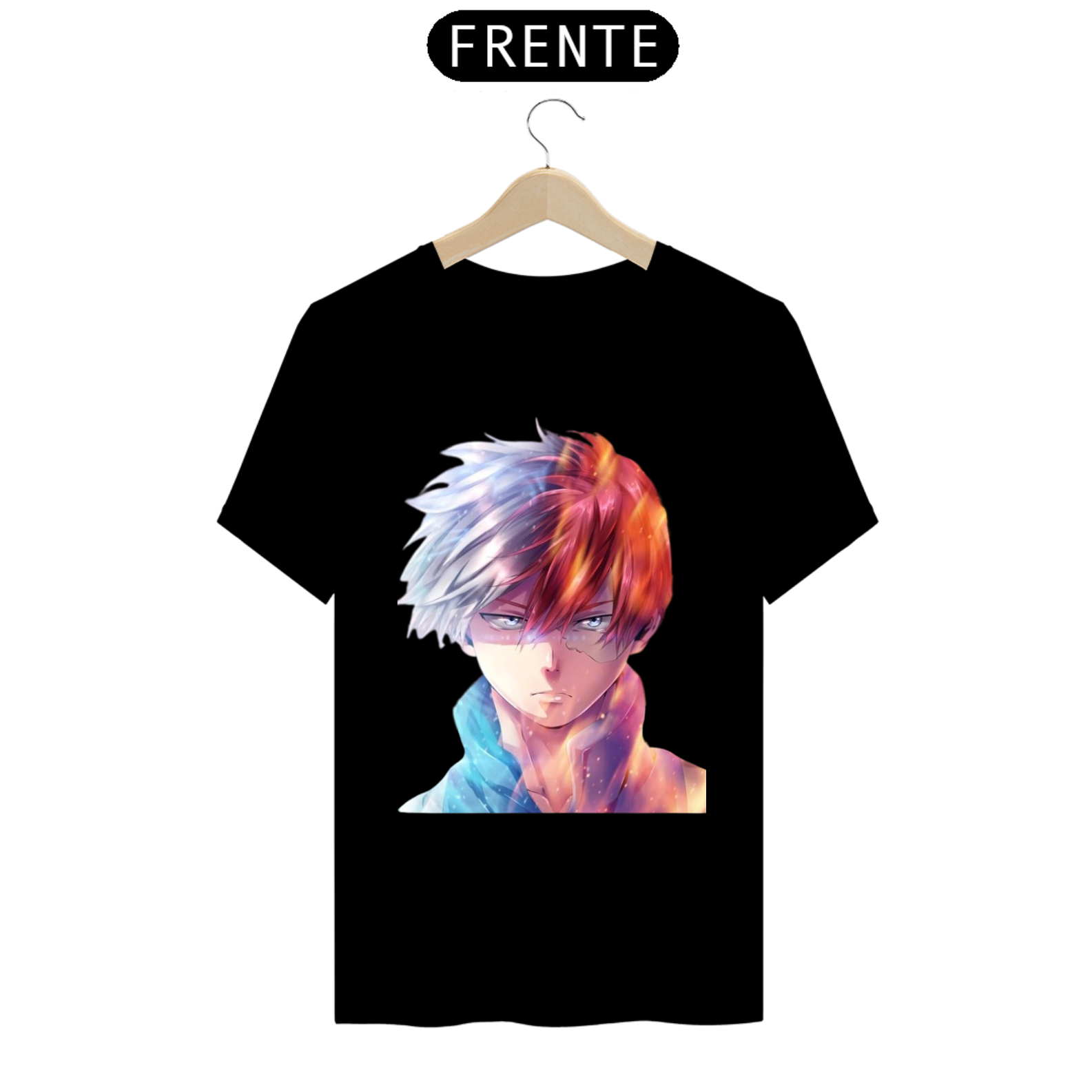 Camiseta Boku no Hero TODOROKI