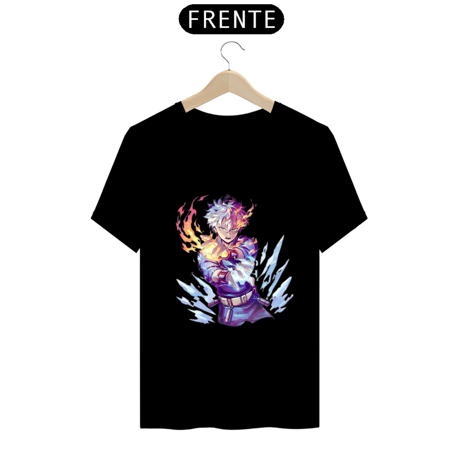 Camiseta Boku no Hero TODOROKI