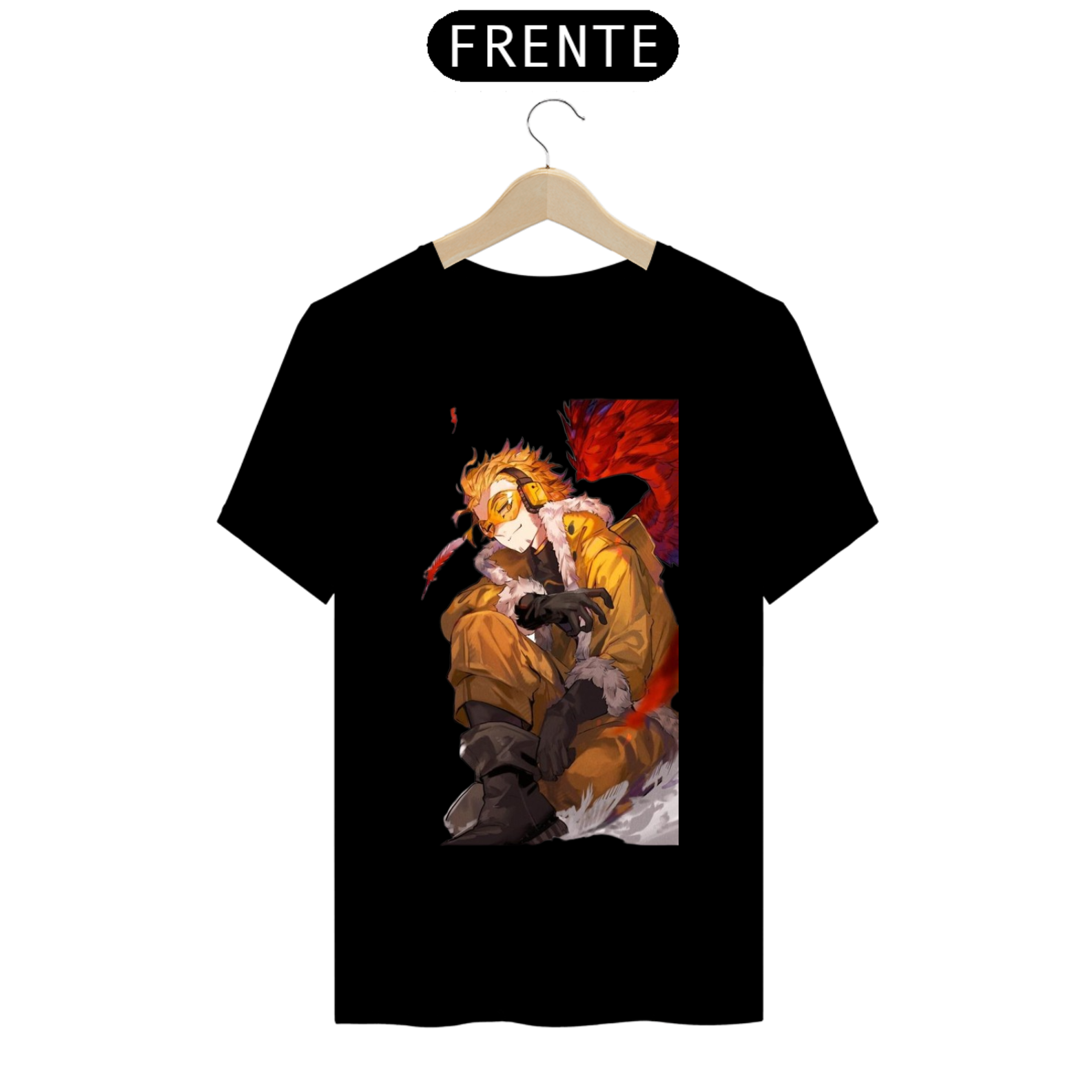 Camiseta Boku no Hero HAWKS 