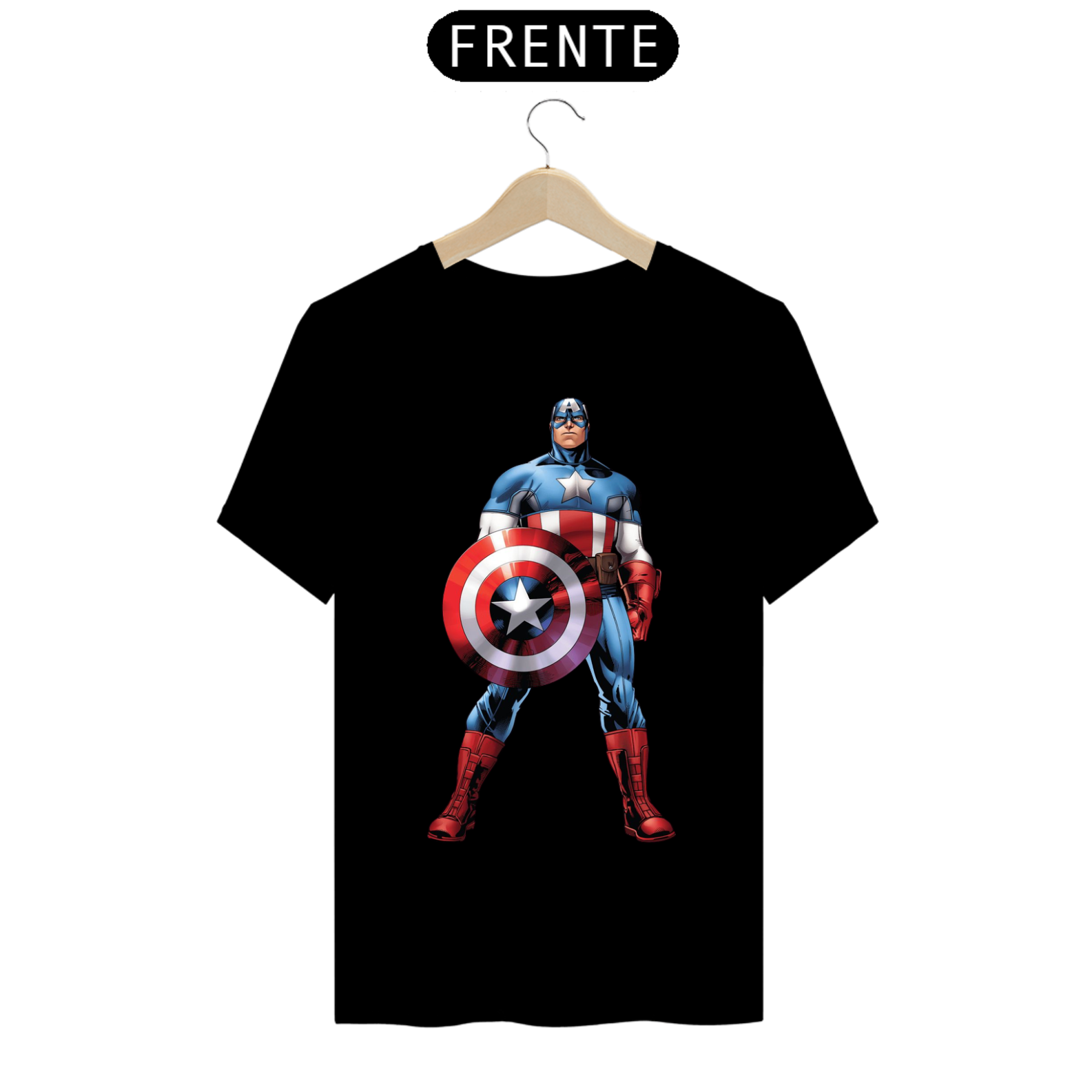 Camiseta Marvel CAPITÃO AMÉRICA