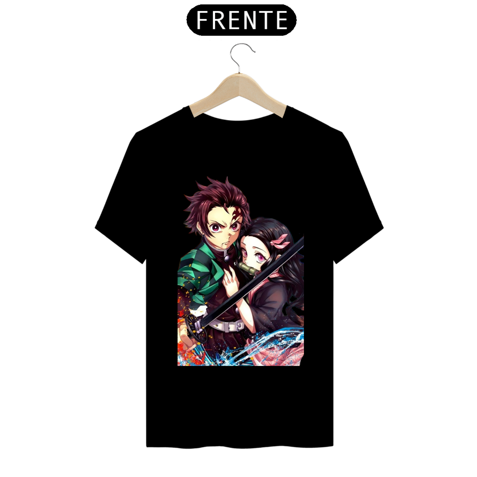 Camiseta Kimetsu no Yaiba TANJIRO