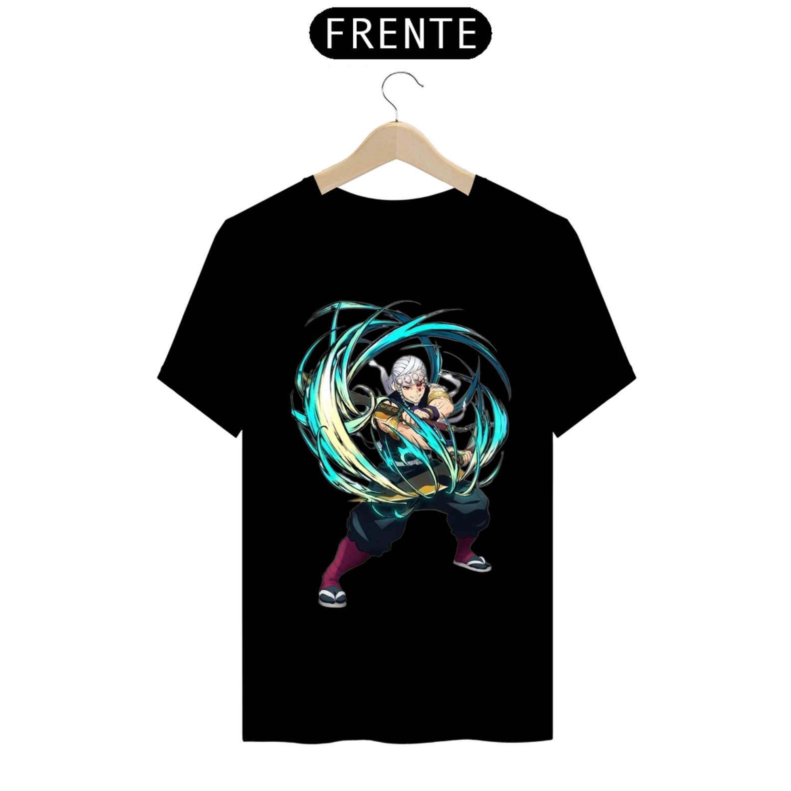 Camiseta Kimetsu no Yaiba TENGEN UZUI