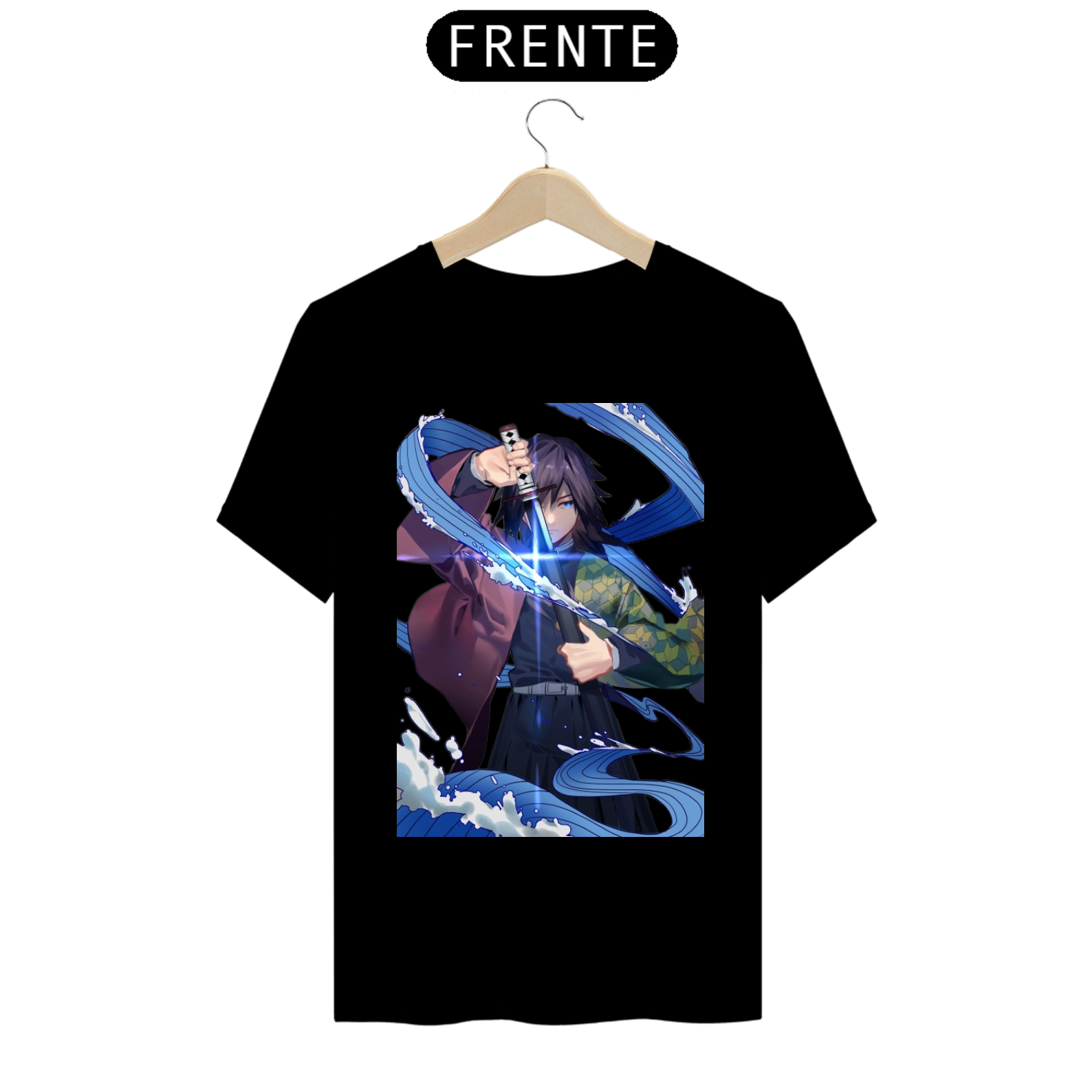 Camiseta Kimetsu no Yaiba TOMIOKA