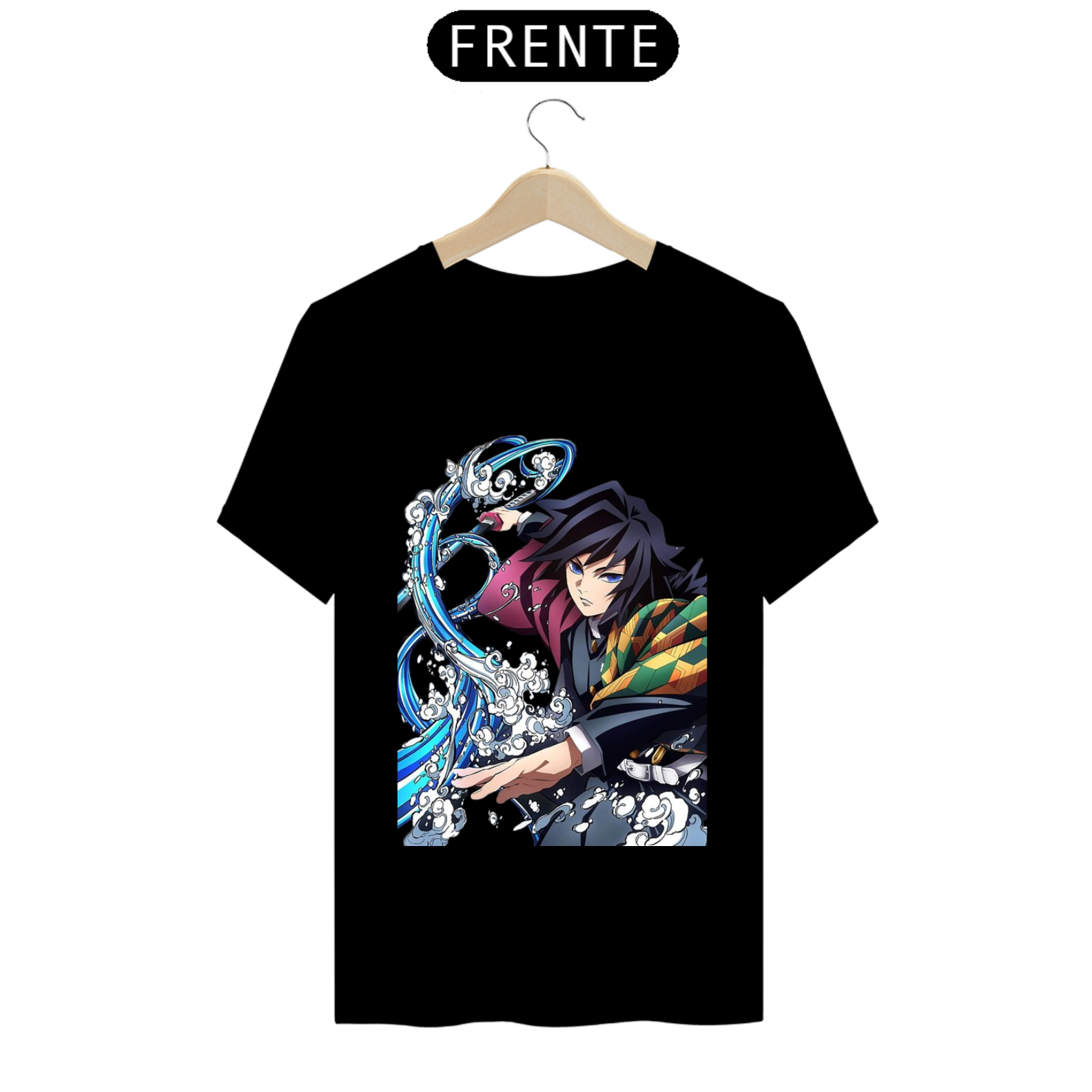 Camiseta Kimetsu no Yaiba TOMIOKA