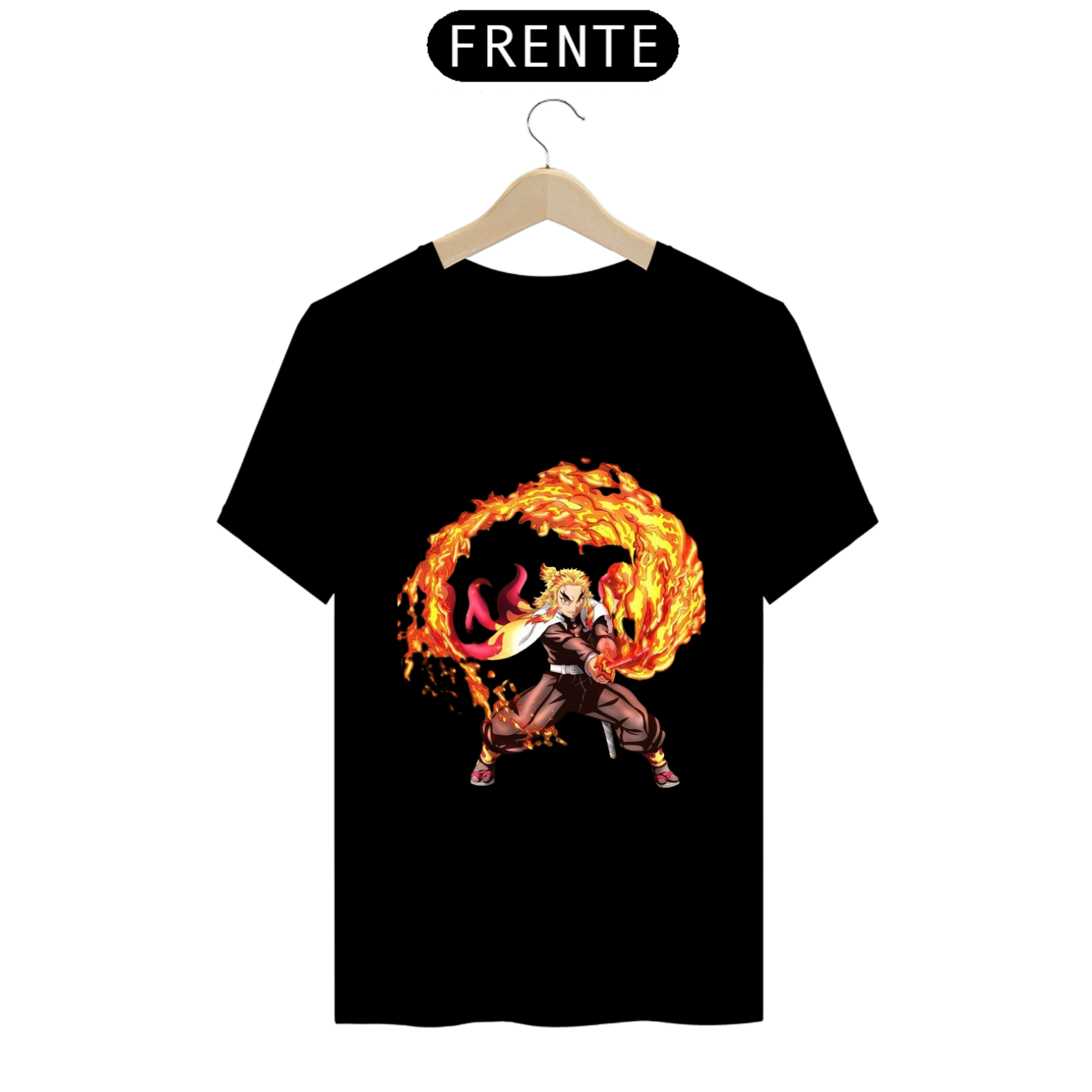 Camiseta Kimetsu no Yaiba RENGOKU