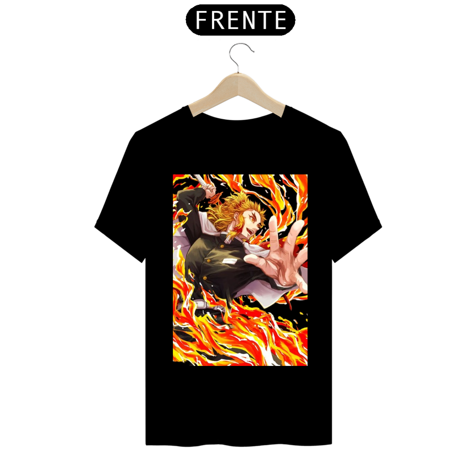 Camiseta Kimetsu no Yaiba RENGOKU