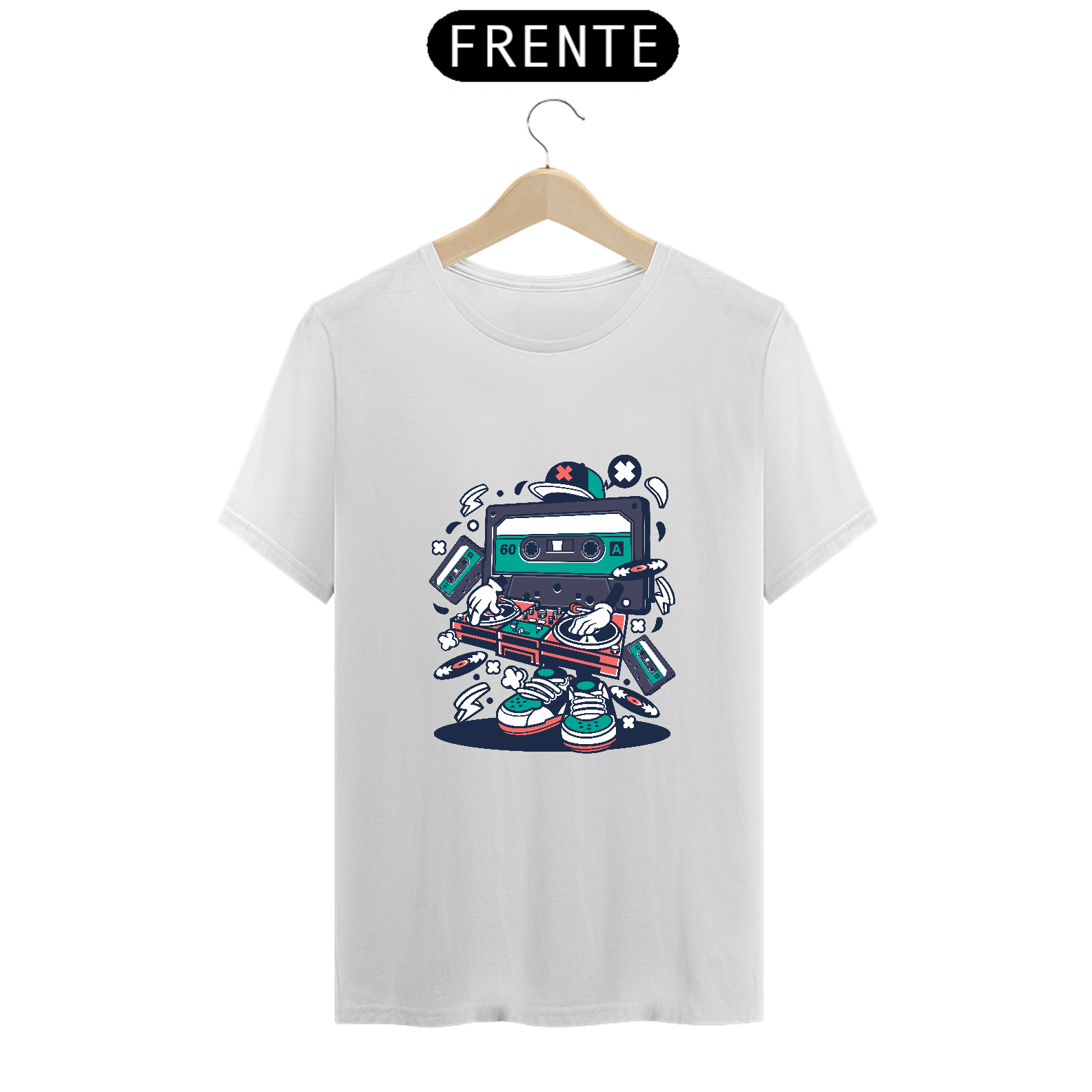 Camisa Estampa Fita DJ