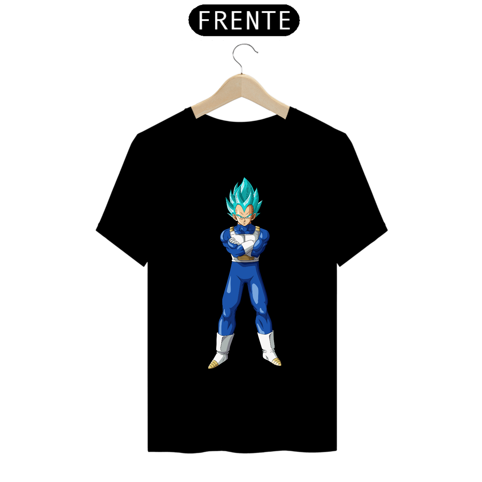 Nome do produto: Camisa - Vegeta SSJ Blue