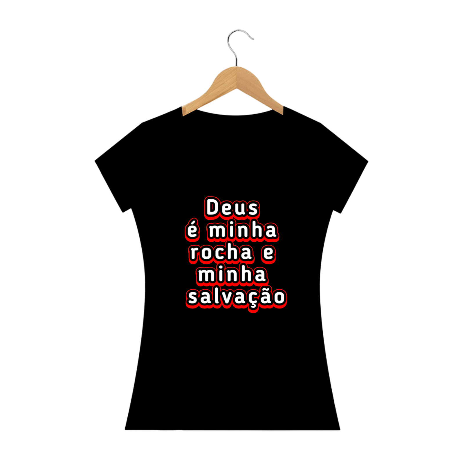 Camisa Camiseta T-Shirt Feminina  Baby Look – Moda Evangélica – Gospel Yeshua  