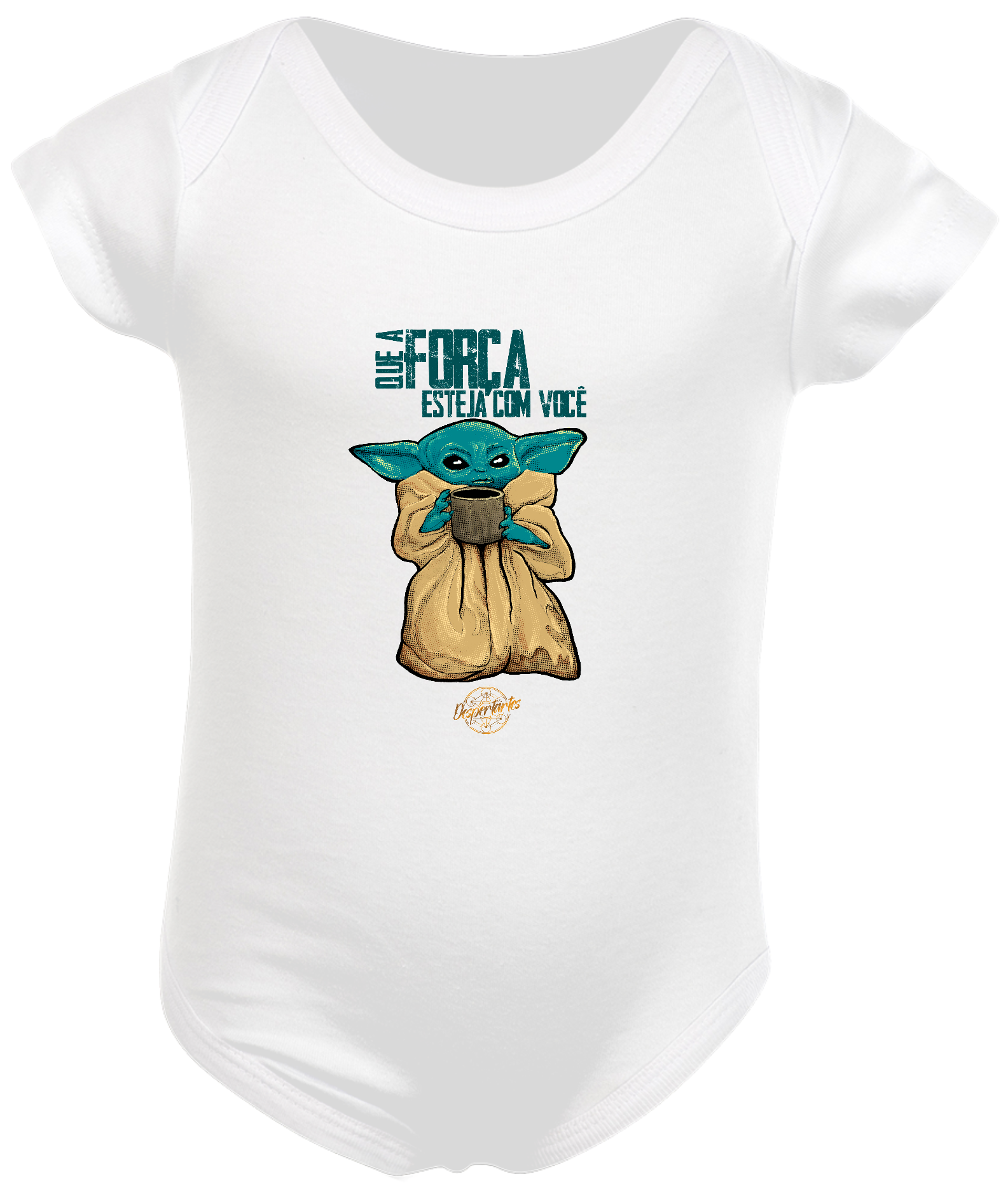Que a Força Esteja com Você - Body Infantil