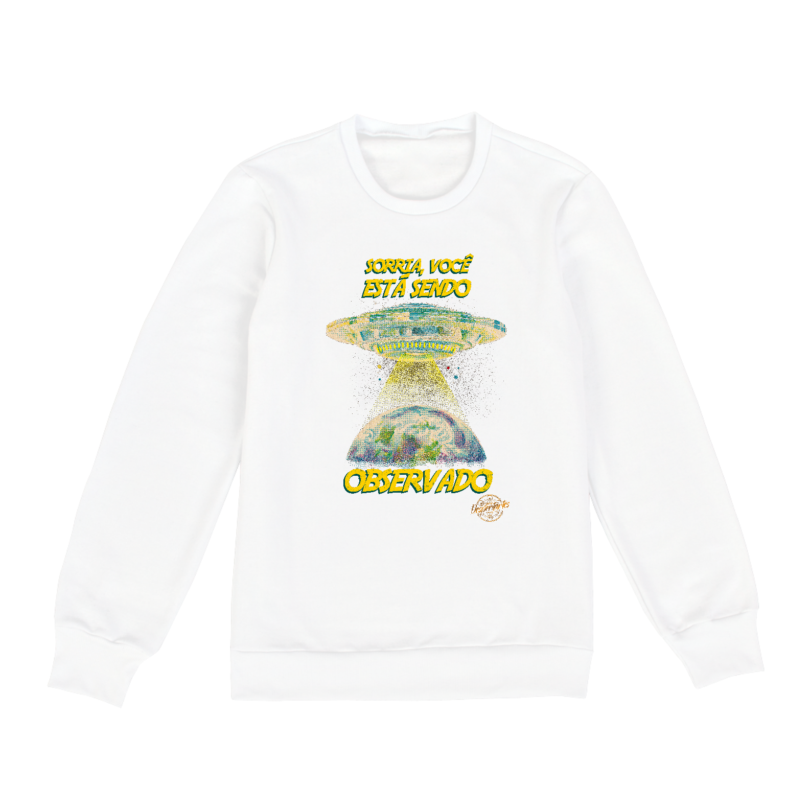 Sorria, Você Está Sendo Observado - Moletom Fechado Unissex