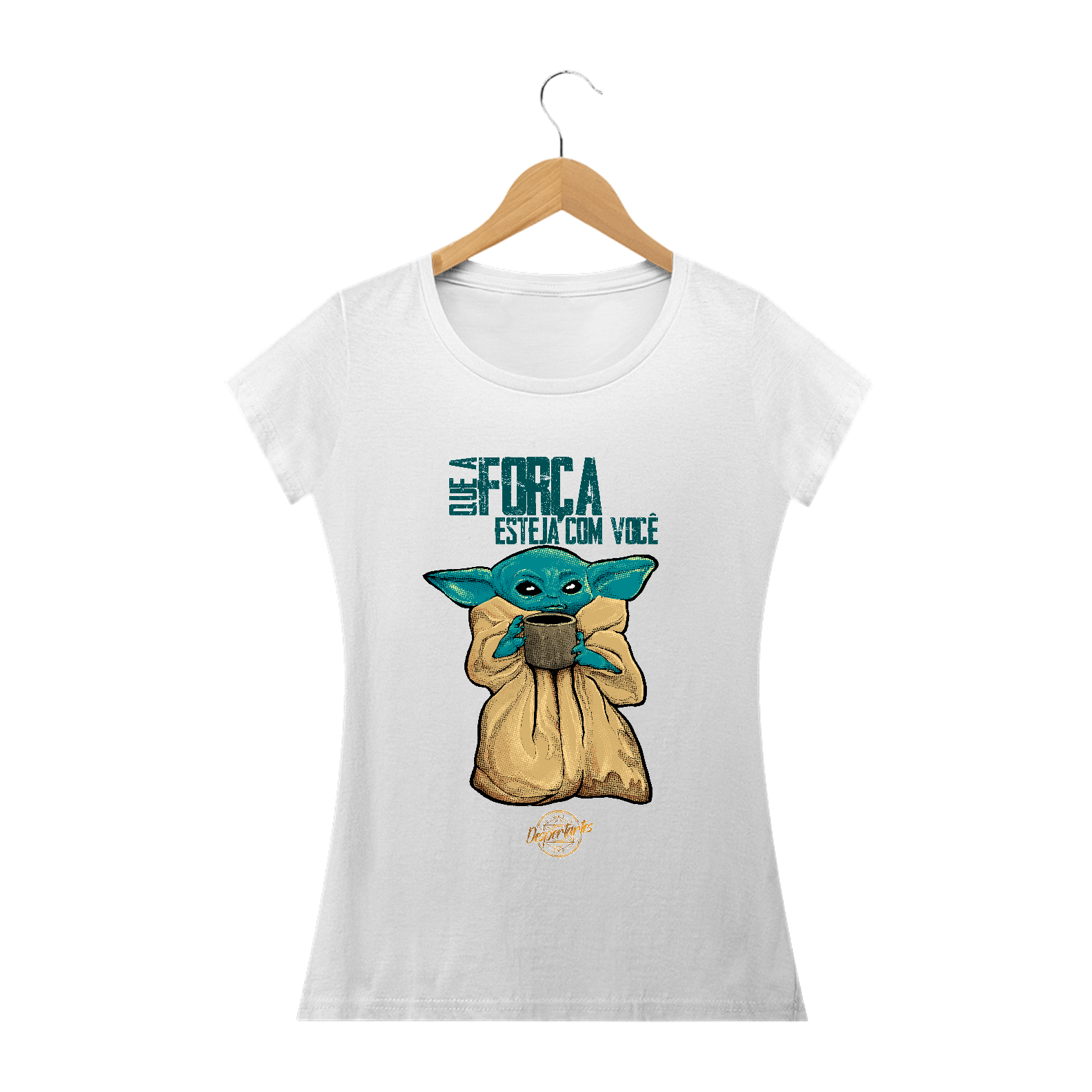 Que a Força Esteja com Você - Baby Long Quality