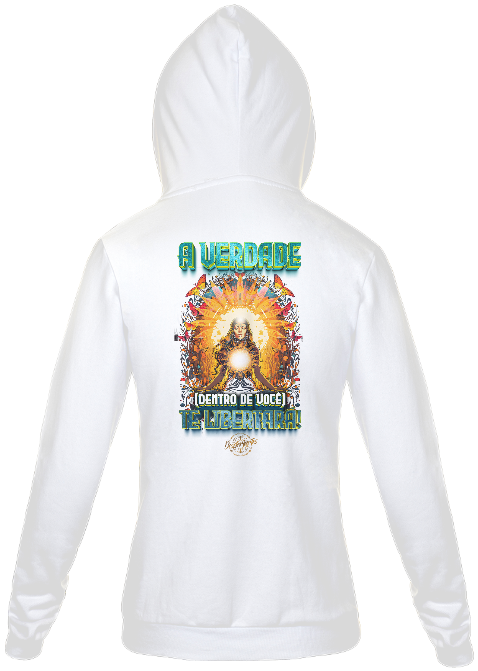 A Verdade (Dentro de Você) Te Libertará - Moletom com Zíper Unissex