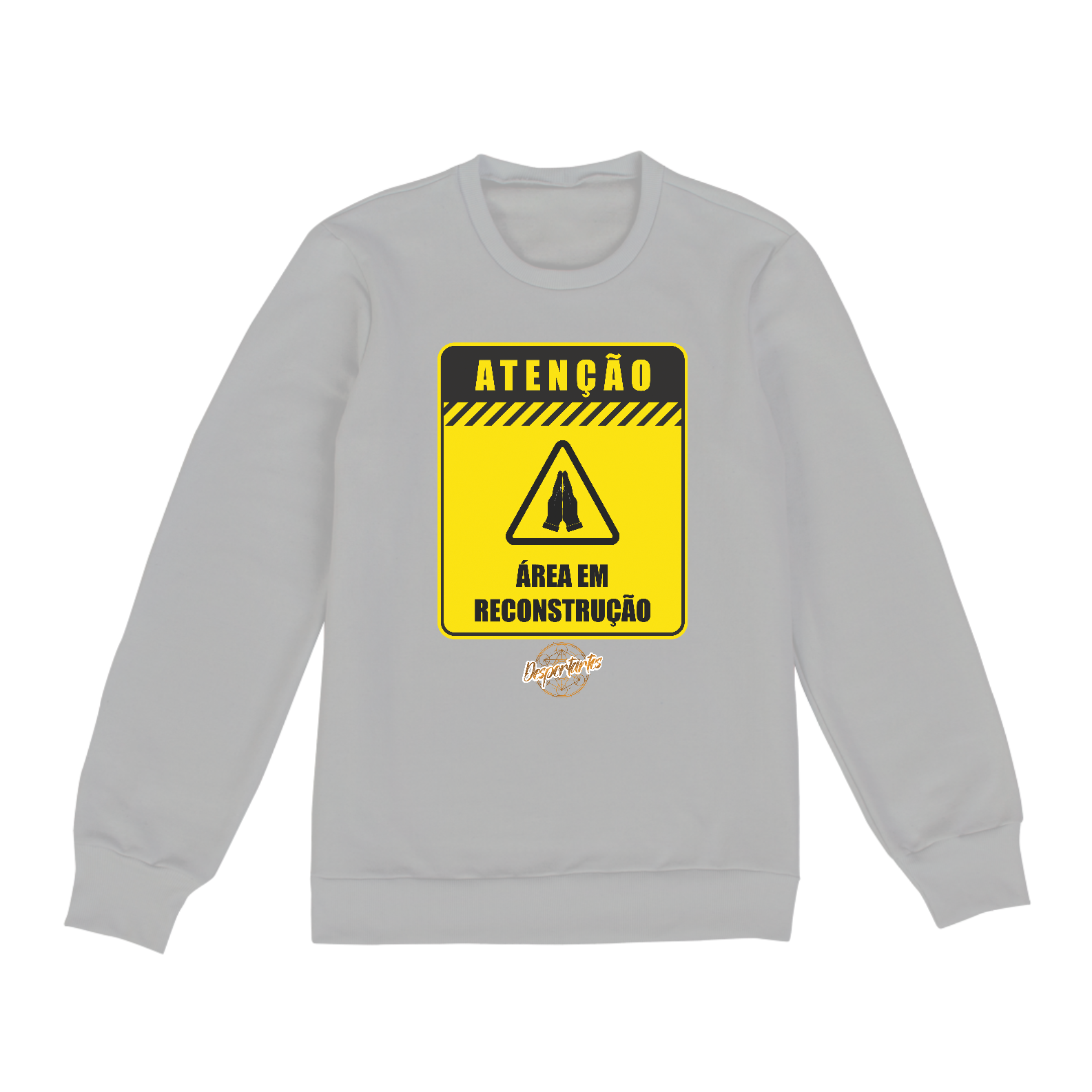 Área em Reconstrução - Moletom Fechado Unissex