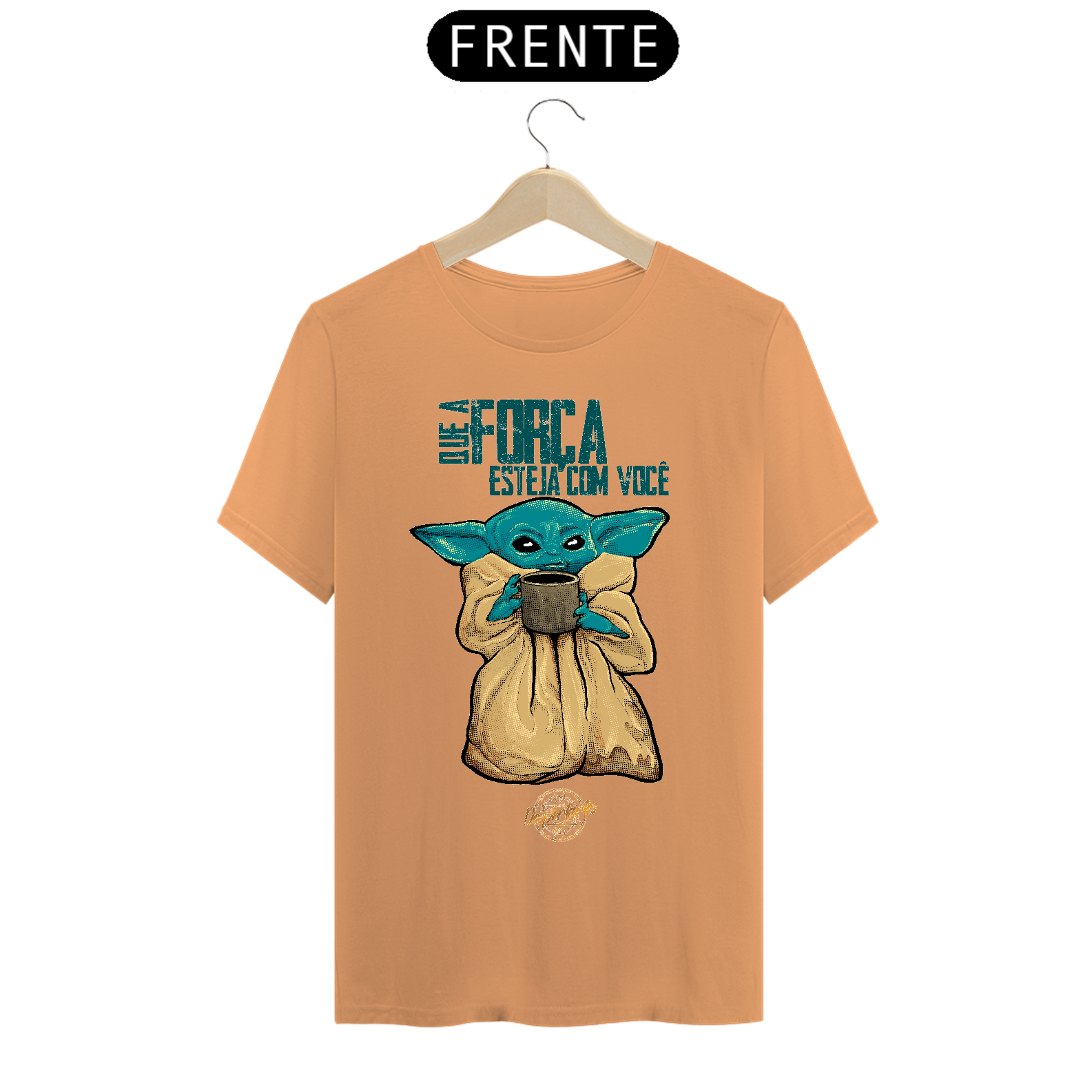 Que a Força Esteja com Você - Camisa Estonada