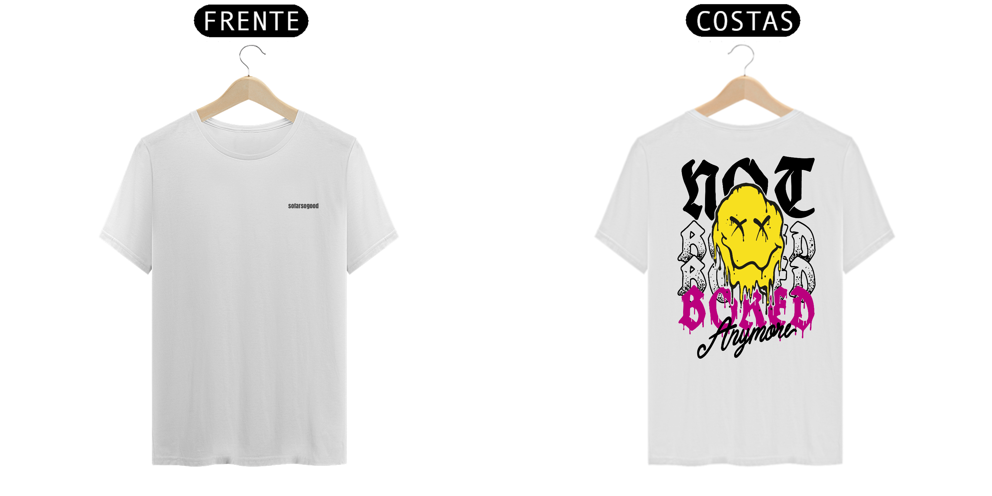 Sfsg Camiseta T-shirt Not Bored Anymore