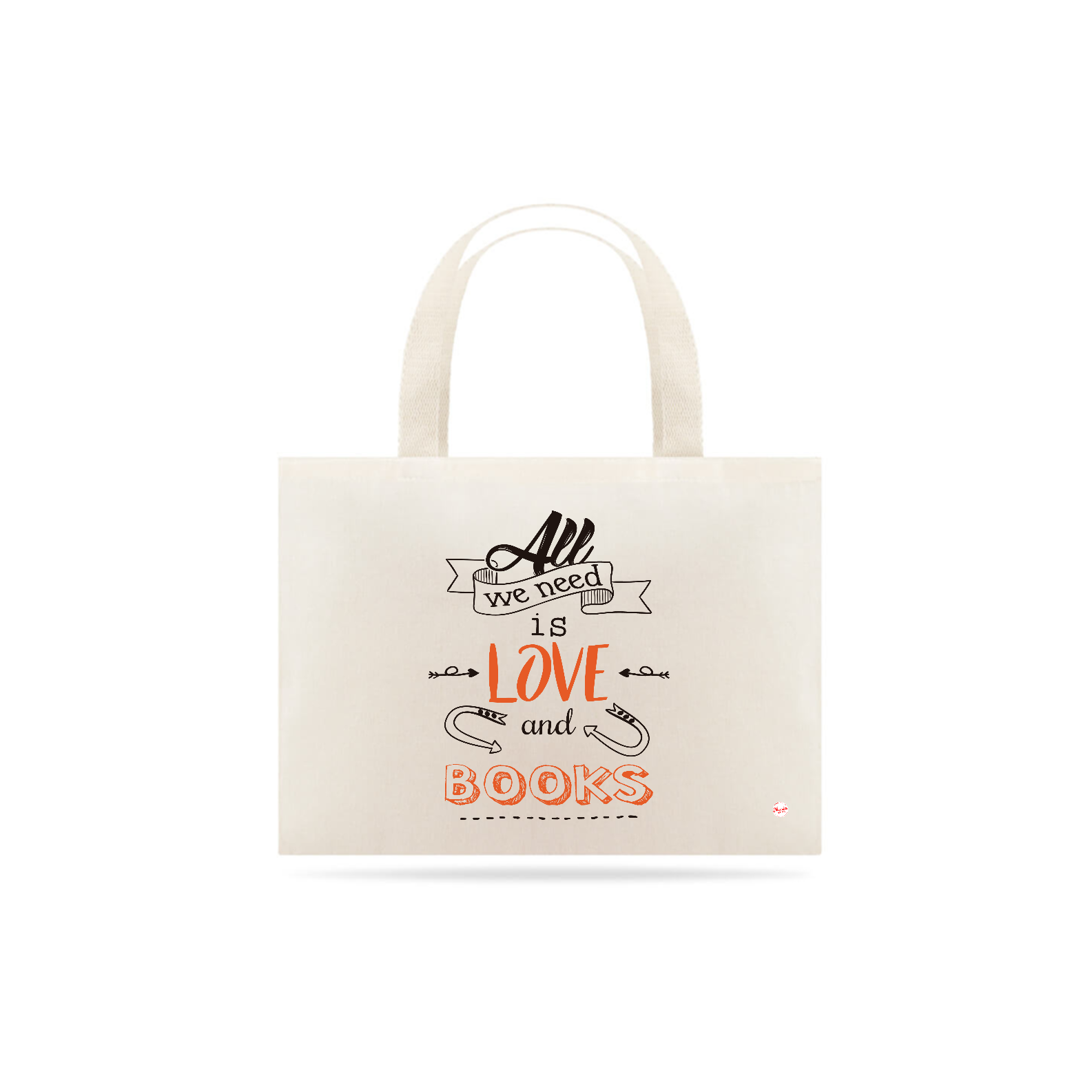 Eco Bag Love and Books