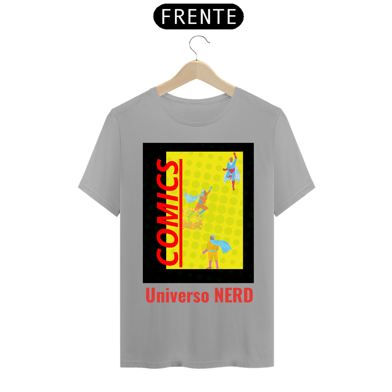 Nome do produto  Camiseta do Universo NERD 