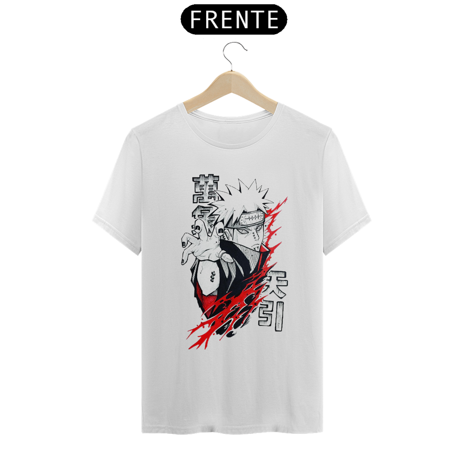 camiseta naruto pain