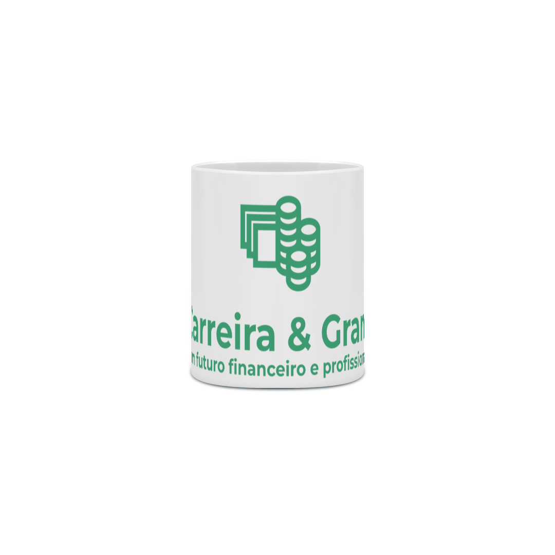 carreiraegrana caneca porcelanna