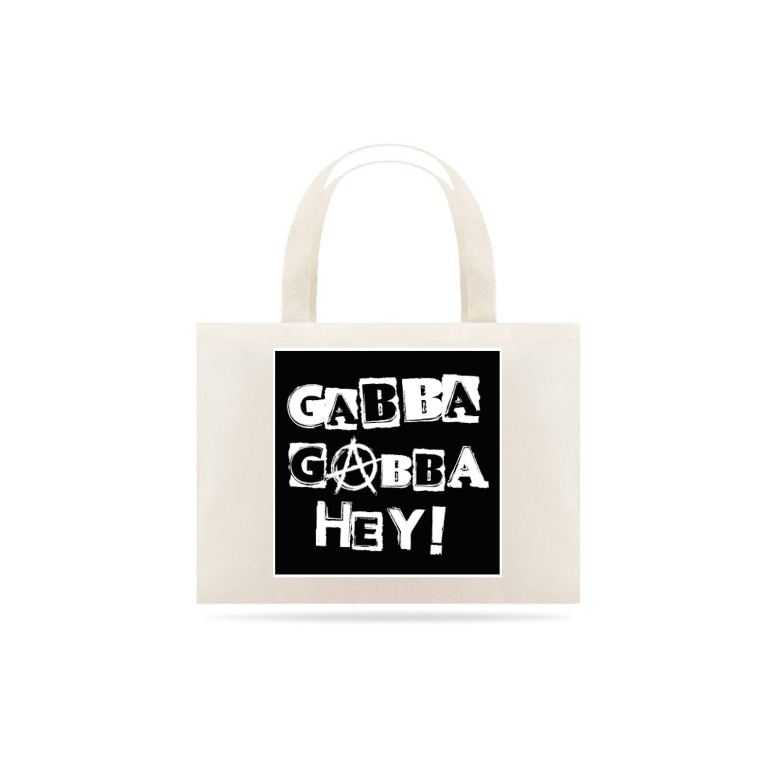 ECO BAG GRANDE/ GABBA GABBA HEY