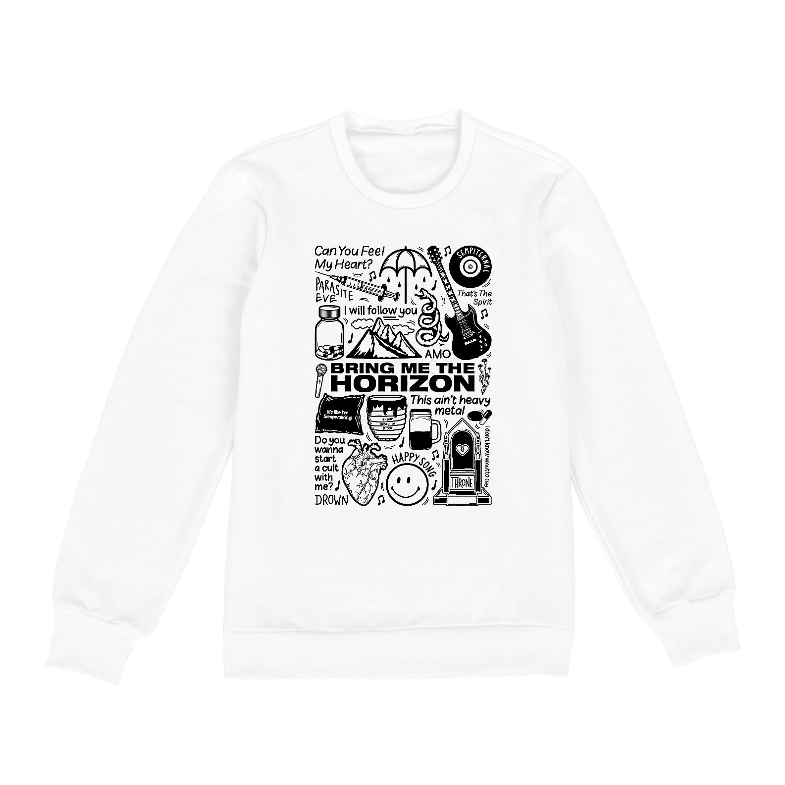 Moletom Careca Bring Me The Horizon -