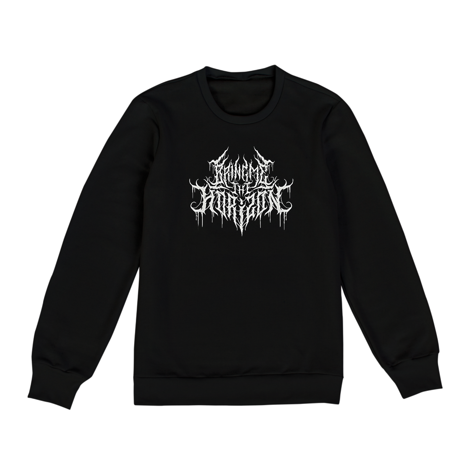 Moletom Careca Bring Me The Horizon - Black Metal Logo