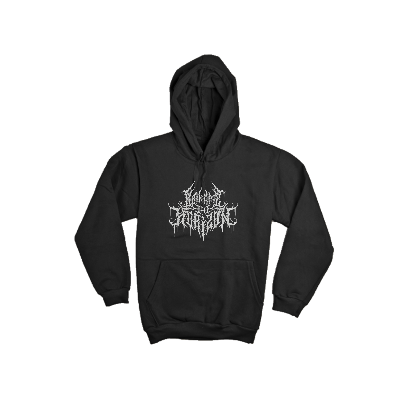 Moletom Canguru Bring Me The Horizon - Black Metal Logo